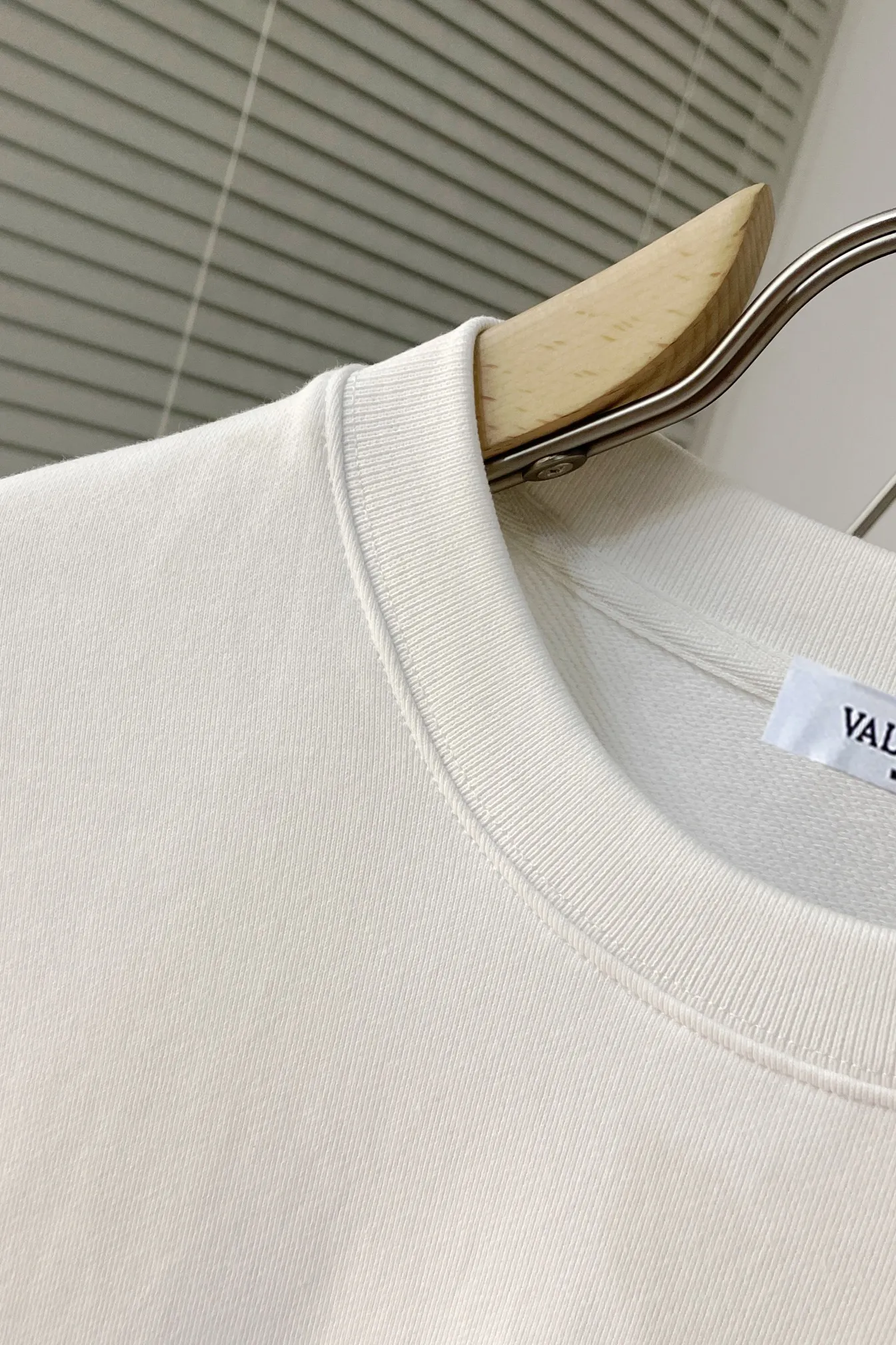 チェズヴァレンティノ ホワイト 字母プリントスウェット - 画像 (5)