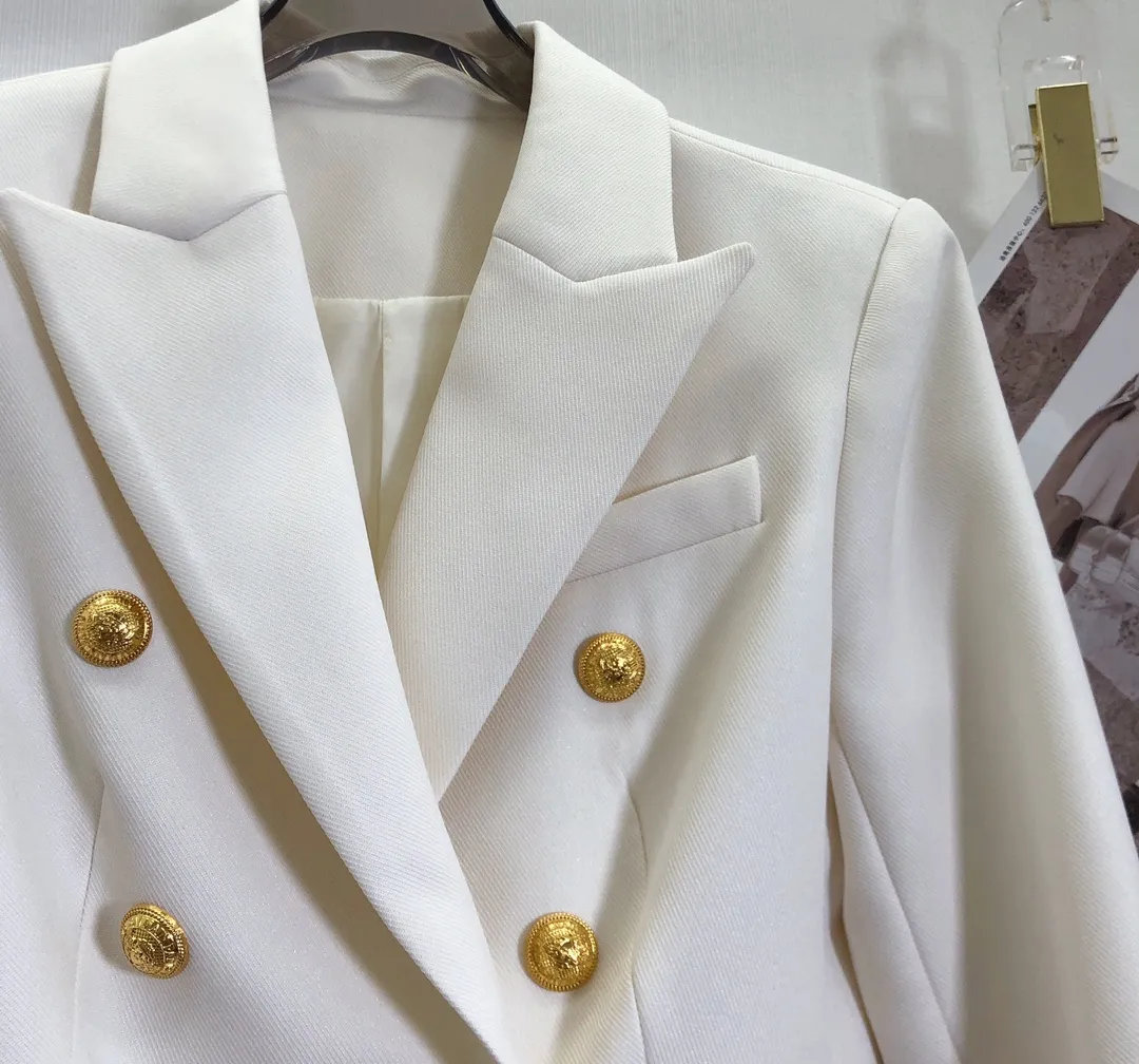 Balmain 白黒新作ゴールドバックルジャケットSML - 画像 (4)