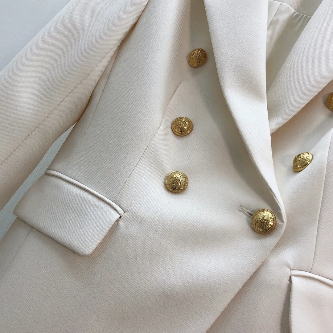 Balmain 白黒新作ゴールドバックルジャケットSML - 画像 (5)