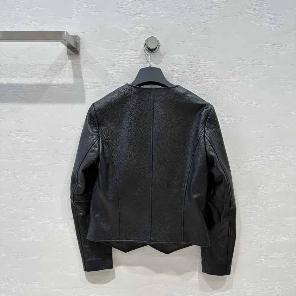 BALMAIN新作黒愛心レザージャケット秋と冬 - 画像 (7)