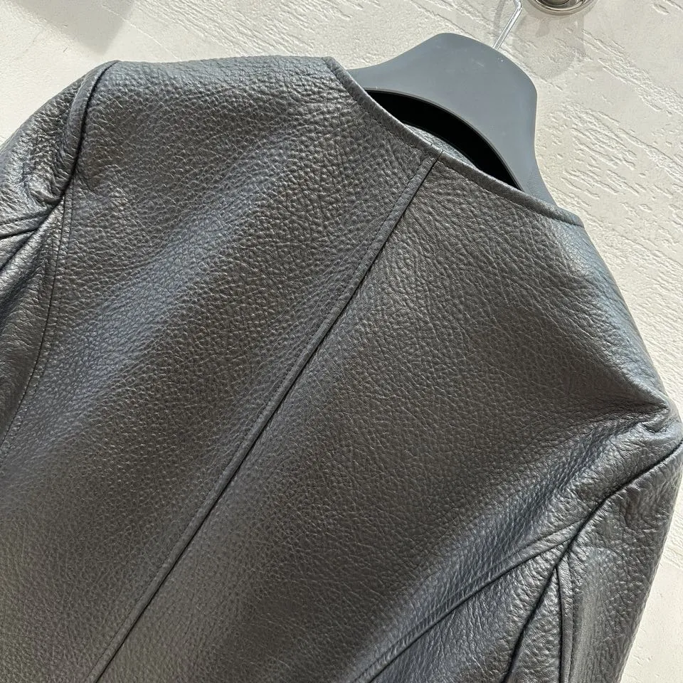 BALMAIN新作黒愛心レザージャケット秋と冬 - 画像 (8)