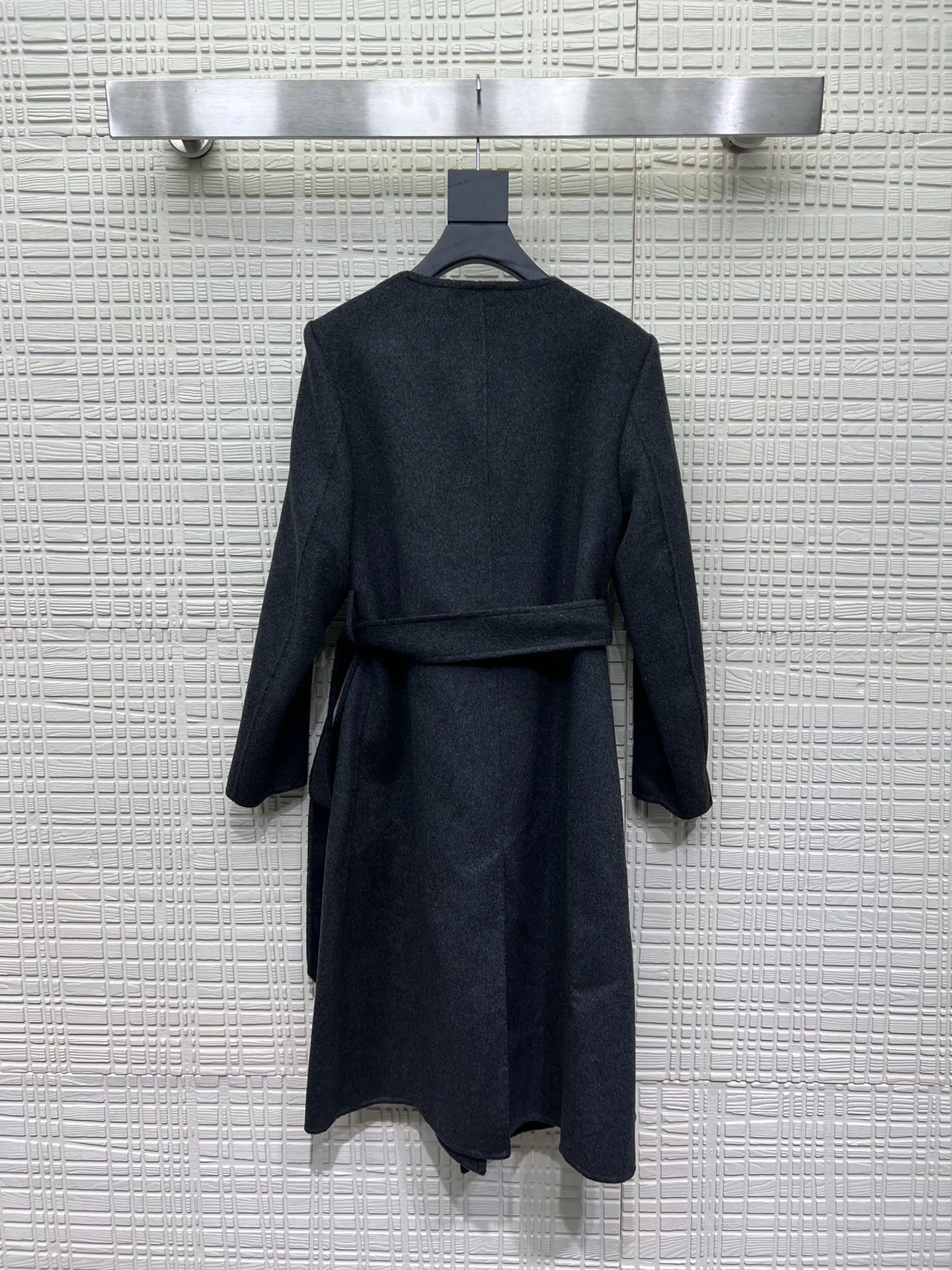 バーバリーコート黒両面ウール新作SMLXL - 画像 (5)