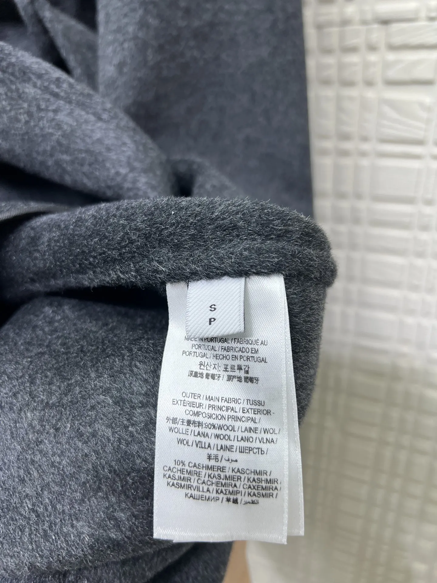 バーバリーコート黒両面ウール新作SMLXL - 画像 (7)