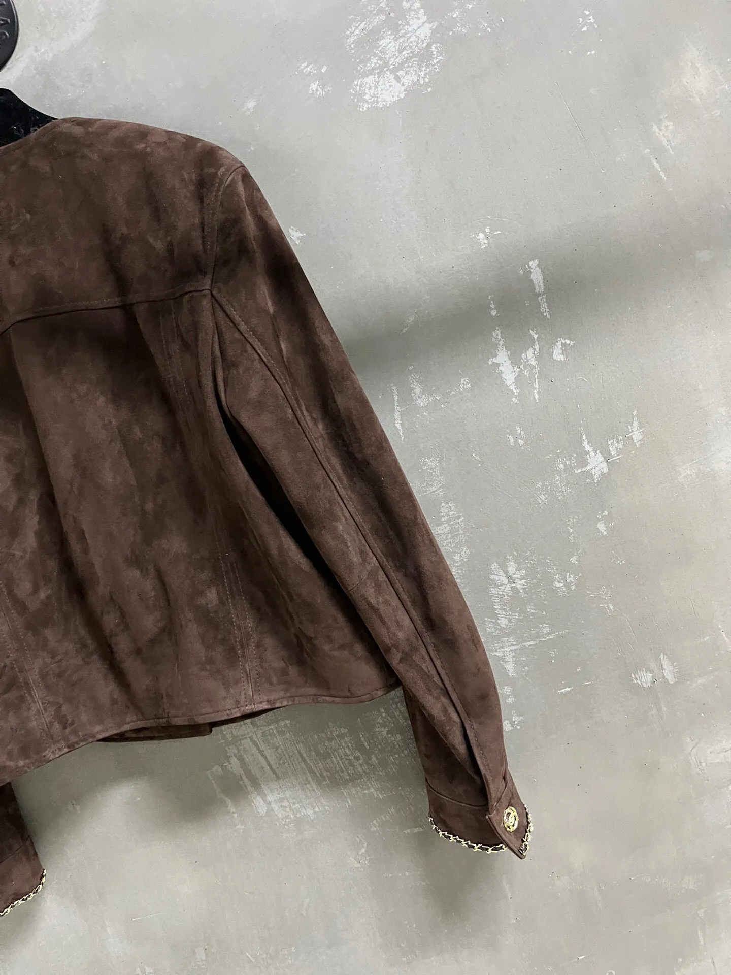 Chanel新作黒レザージャケットチェック柄 - 画像 (8)