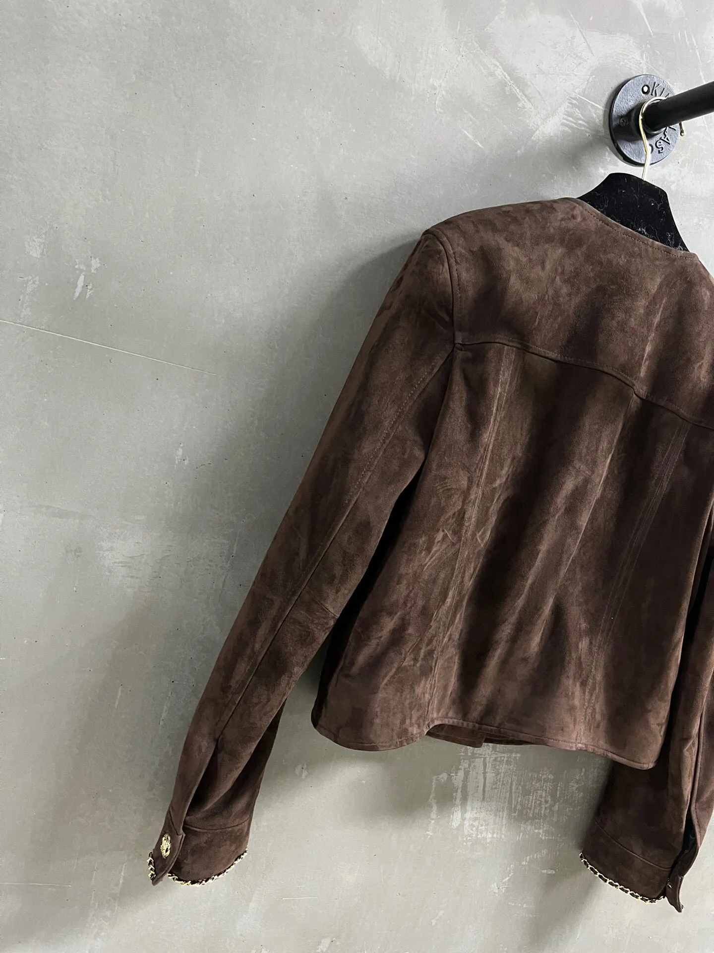 Chanel新作黒レザージャケットチェック柄 - 画像 (9)