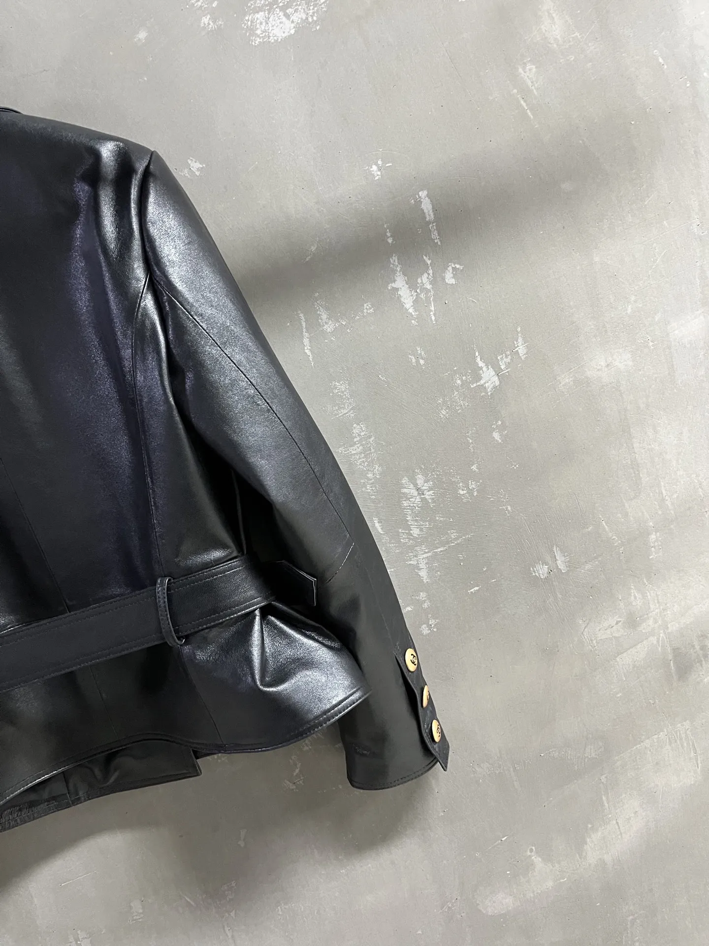 Chanel新作黒レザージャケット騎士風 - 画像 (8)