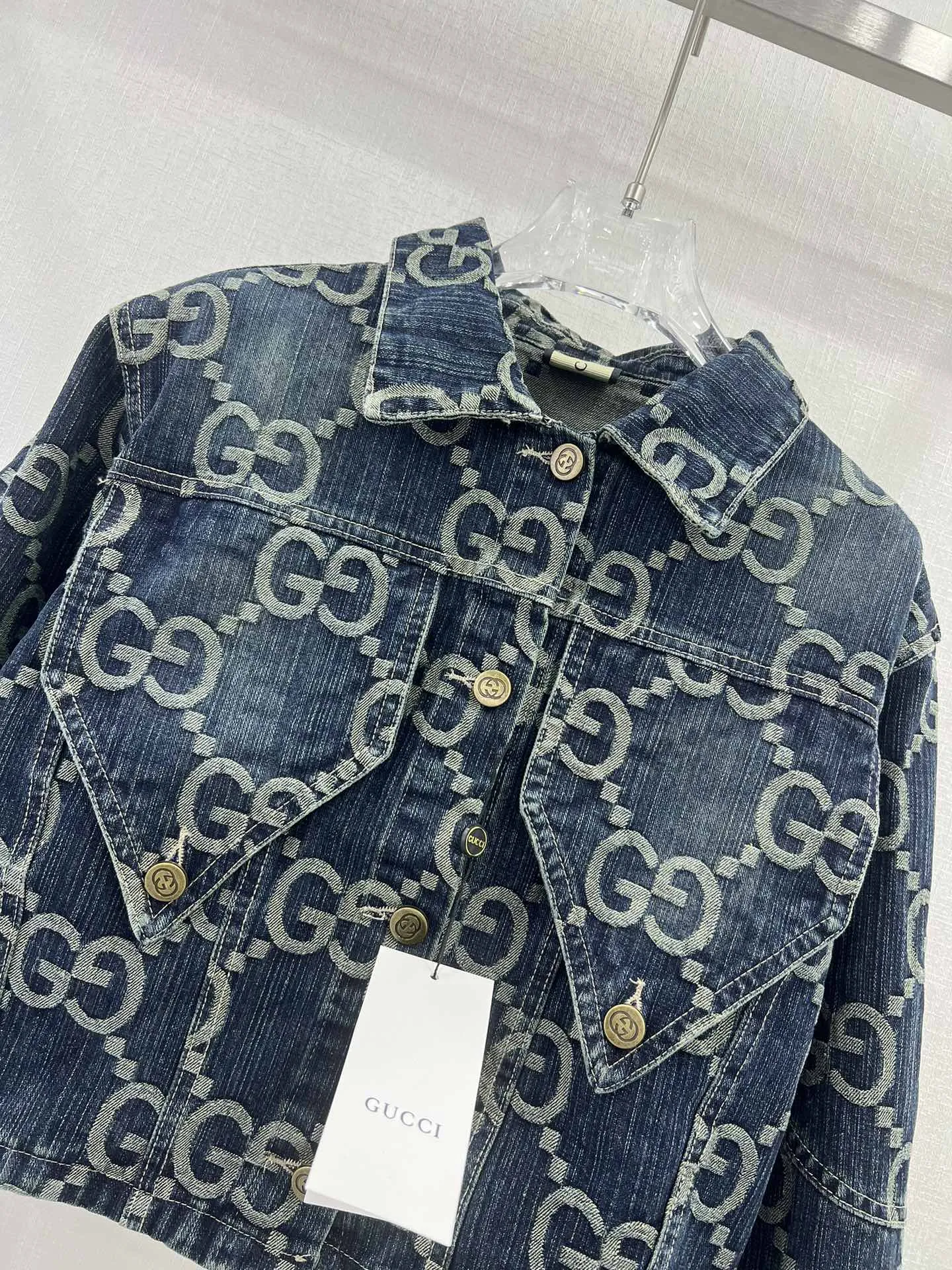 GUCCI新作黒ジャカードデニムジャケット - 画像 (4)