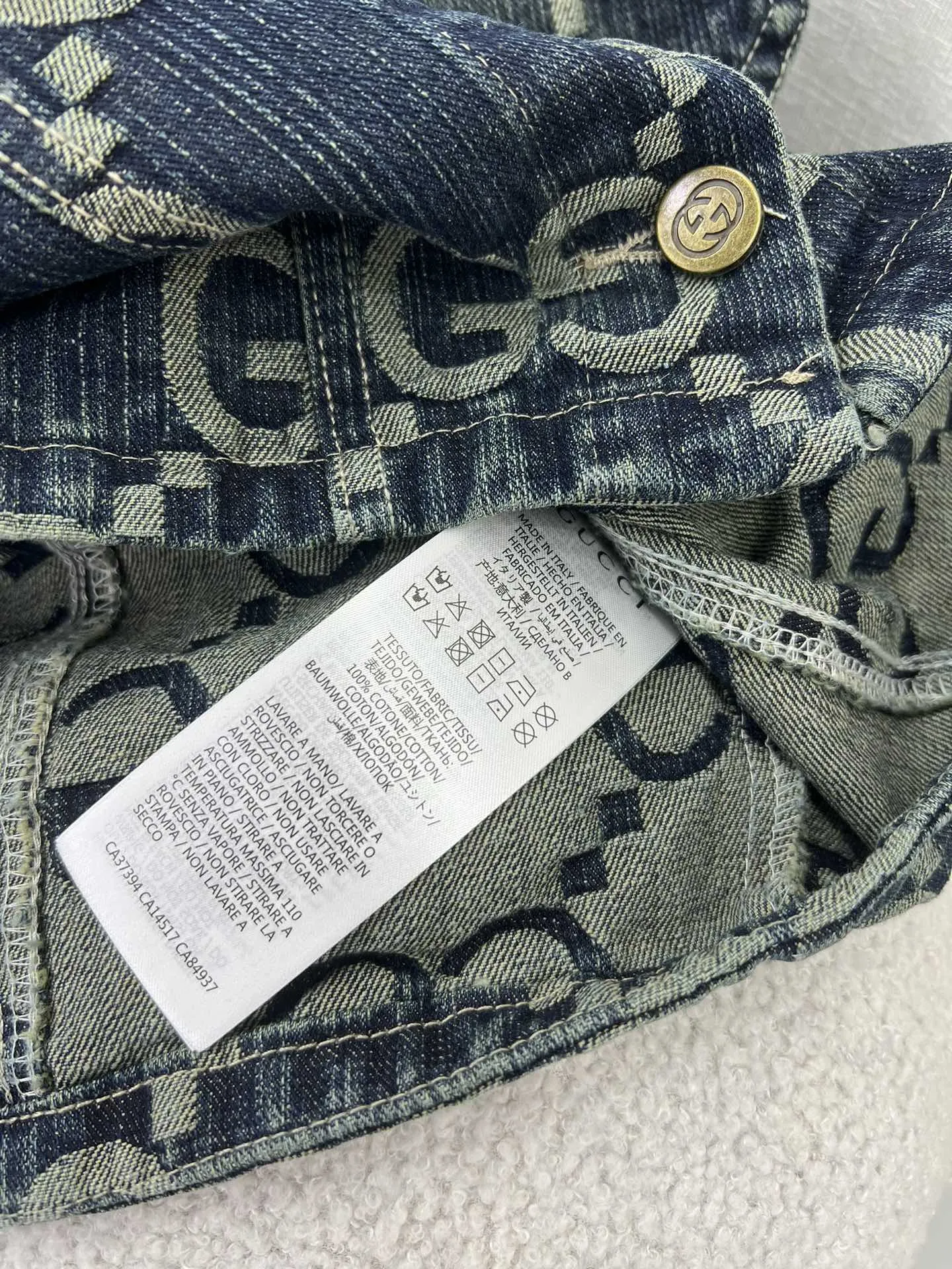 GUCCI新作黒ジャカードデニムジャケット - 画像 (8)