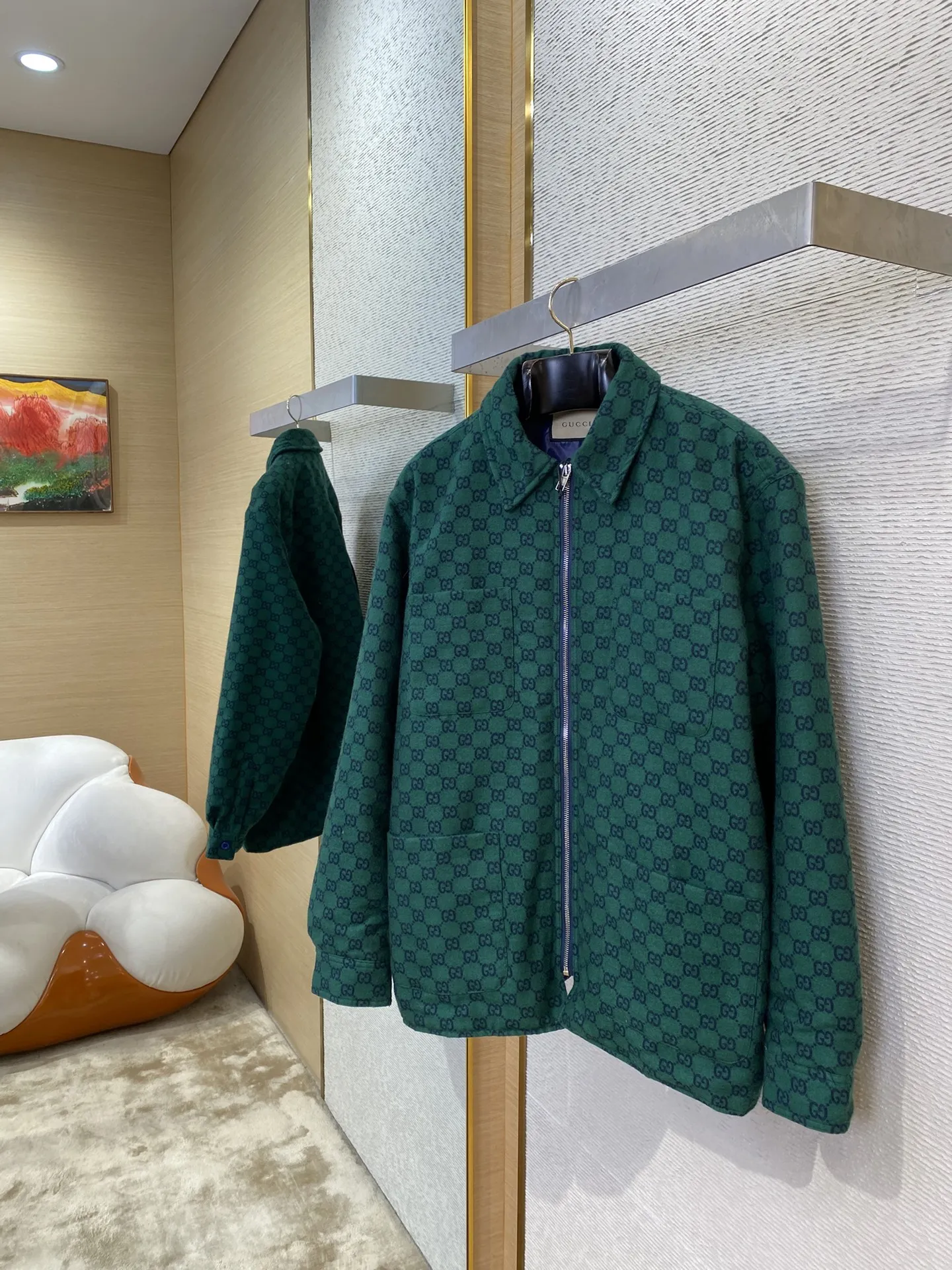 GUCCI新作黒チェック柄ジャケット - 画像 (4)