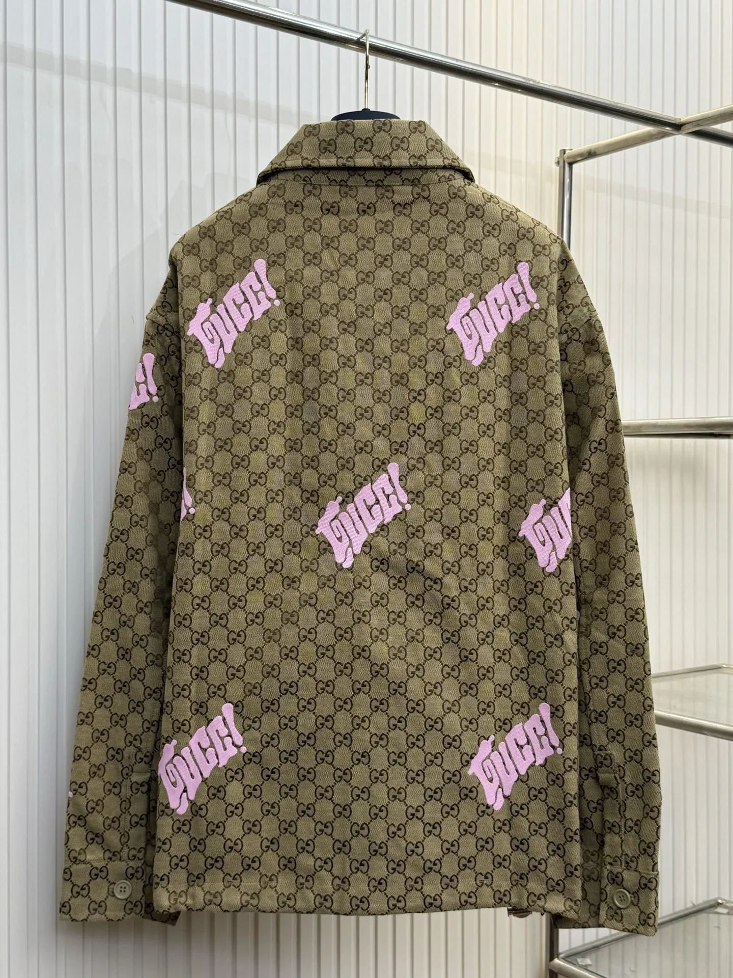 GUCCI 刺繍ジャカード綿レジャーコート - 画像 (3)