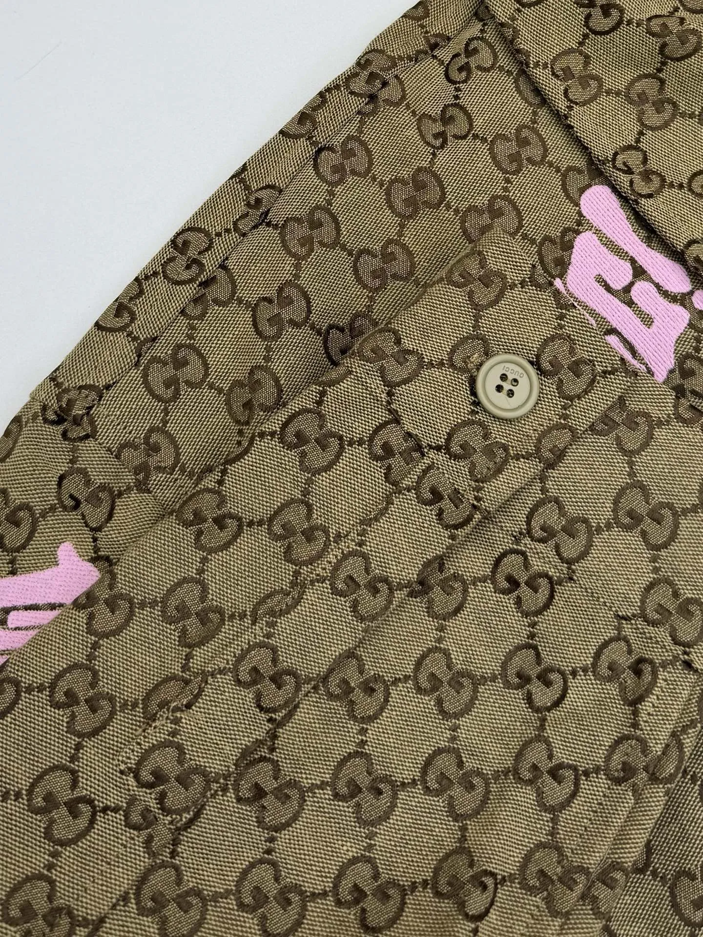 GUCCI 刺繍ジャカード綿レジャーコート - 画像 (7)