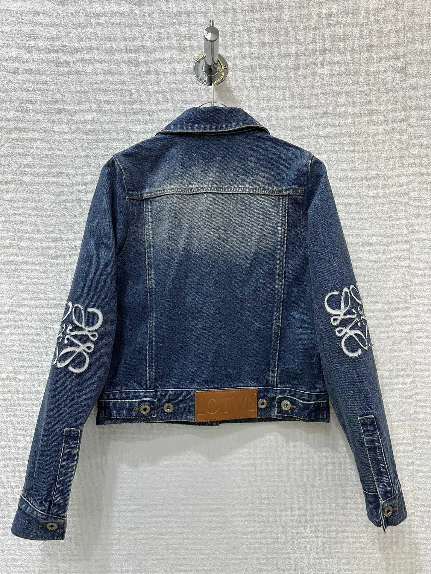 LOEWE新作黒デニムジャケットSサイズ - 画像 (3)