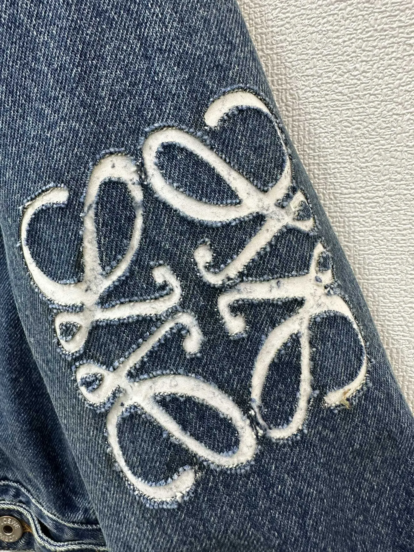 LOEWE新作黒デニムジャケットSサイズ - 画像 (8)