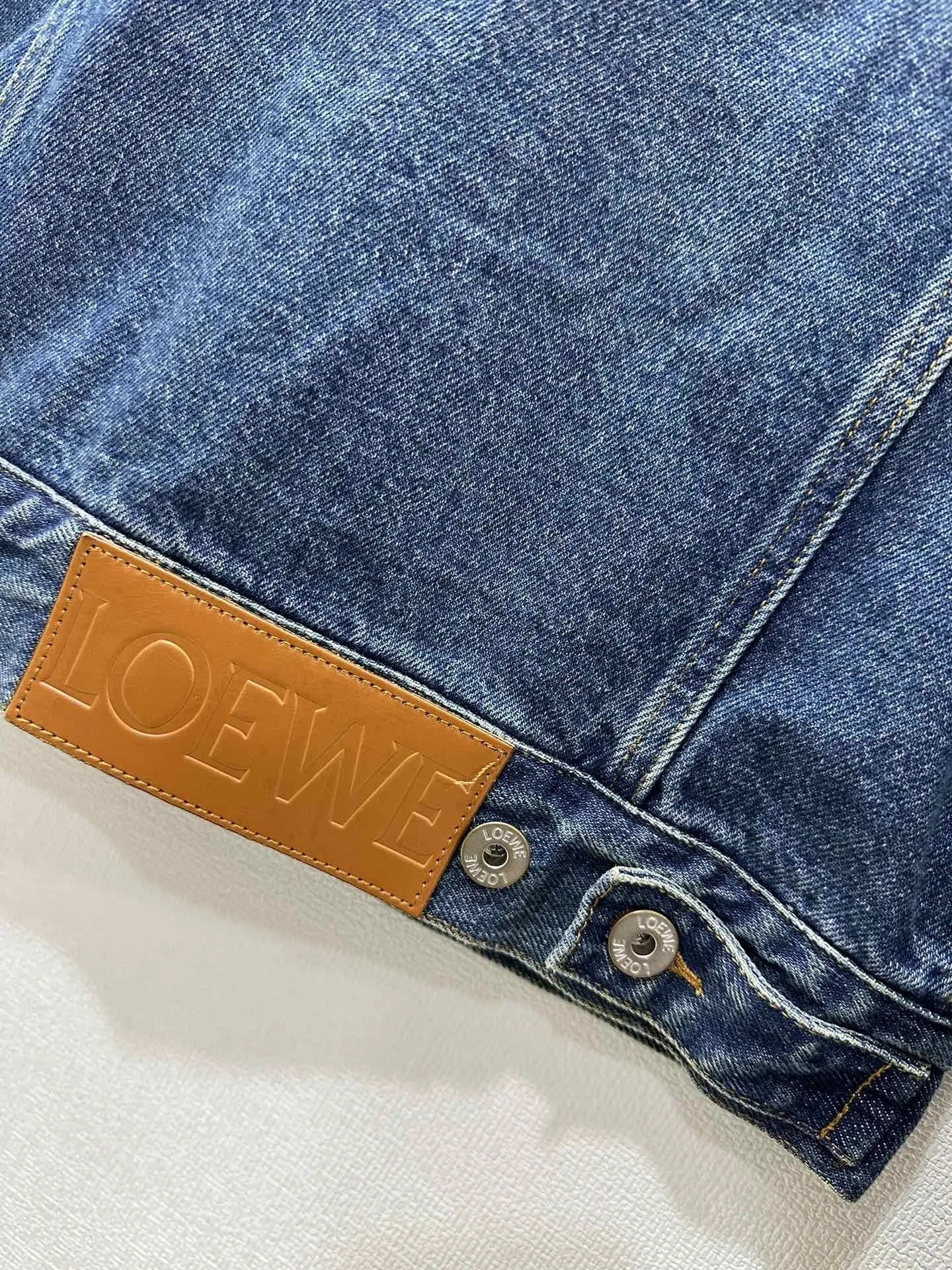 LOEWE新作黒デニムジャケットSサイズ - 画像 (10)