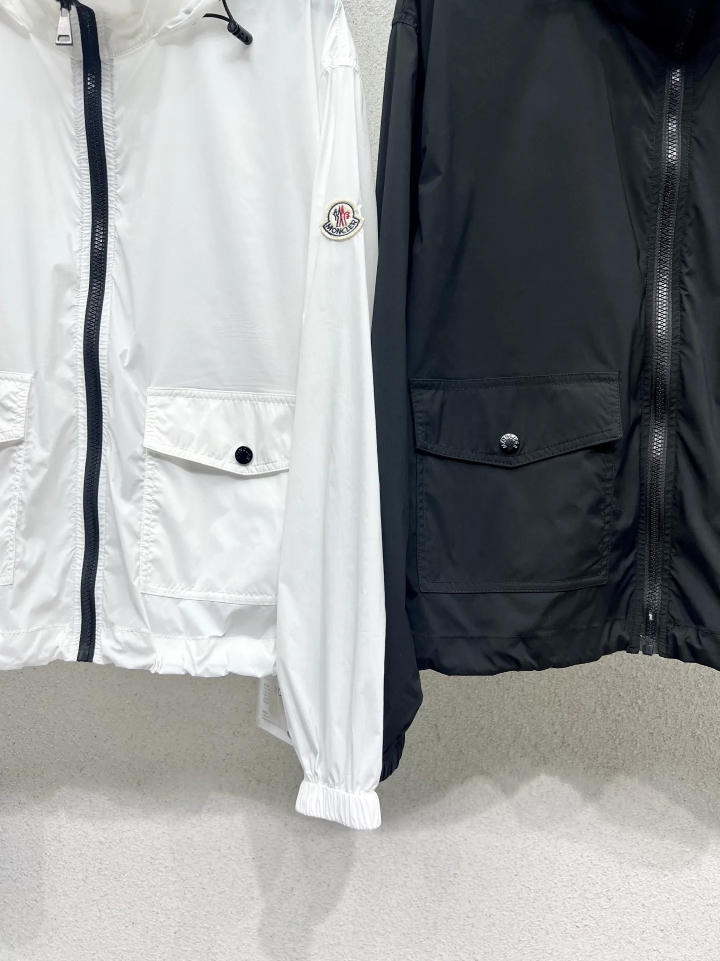 Moncler新作黒フード付きコートSMLXL - 画像 (5)