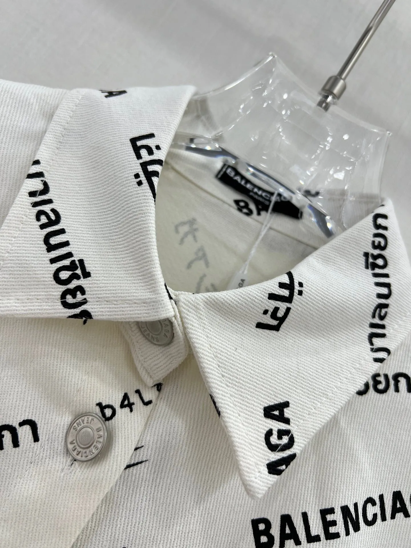 Balenciaga新作青カウボーイシャツユニセックス - 画像 (3)