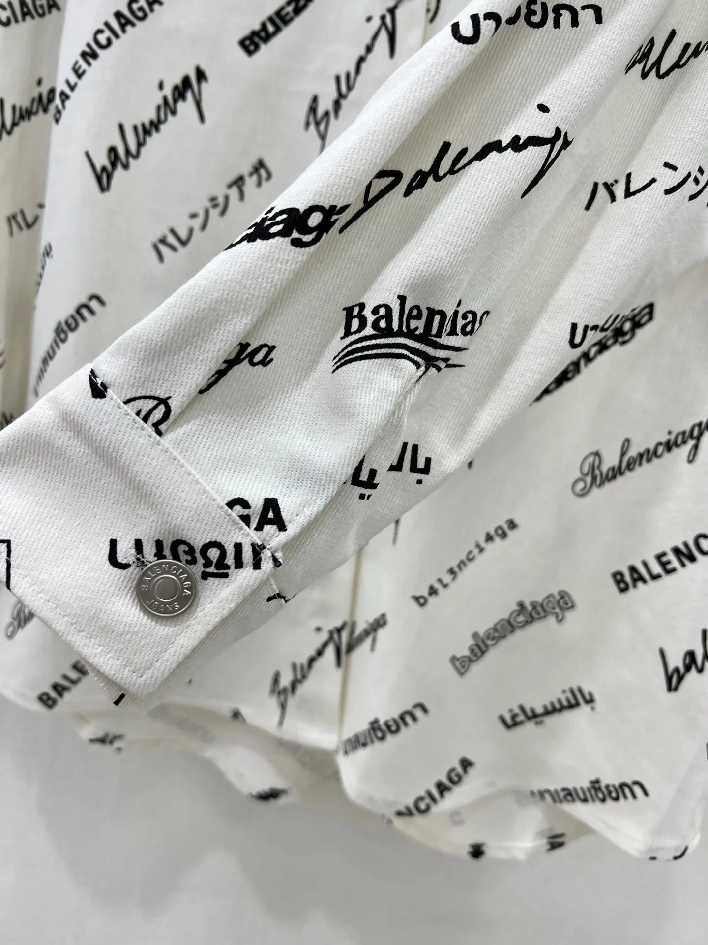 Balenciaga新作青カウボーイシャツユニセックス - 画像 (8)