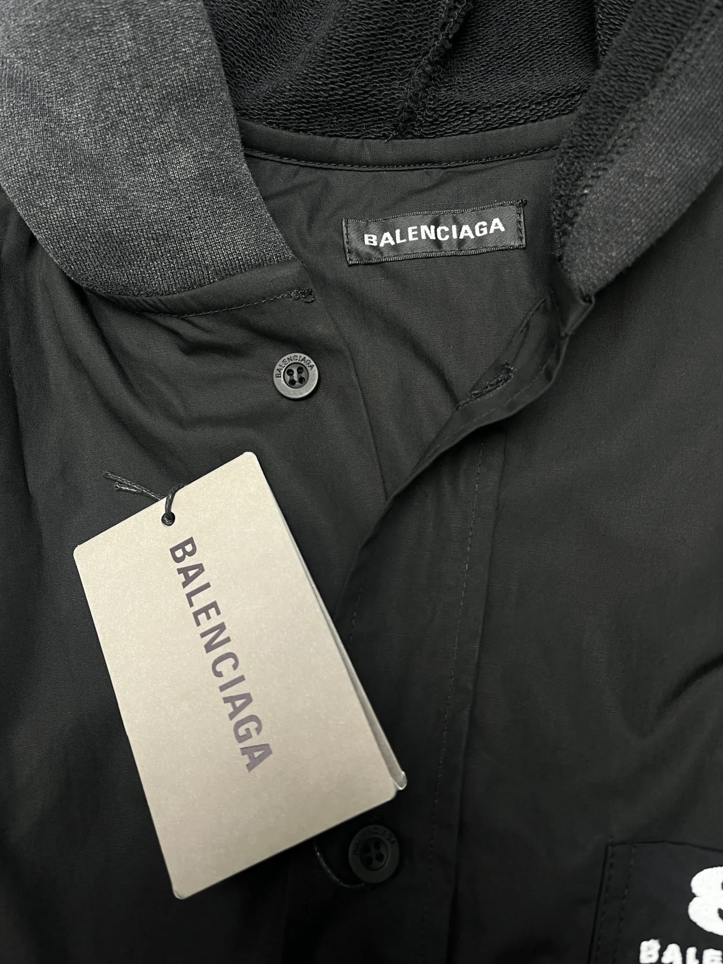 バルメイン新作黒カウボーイシャツコート - 画像 (5)