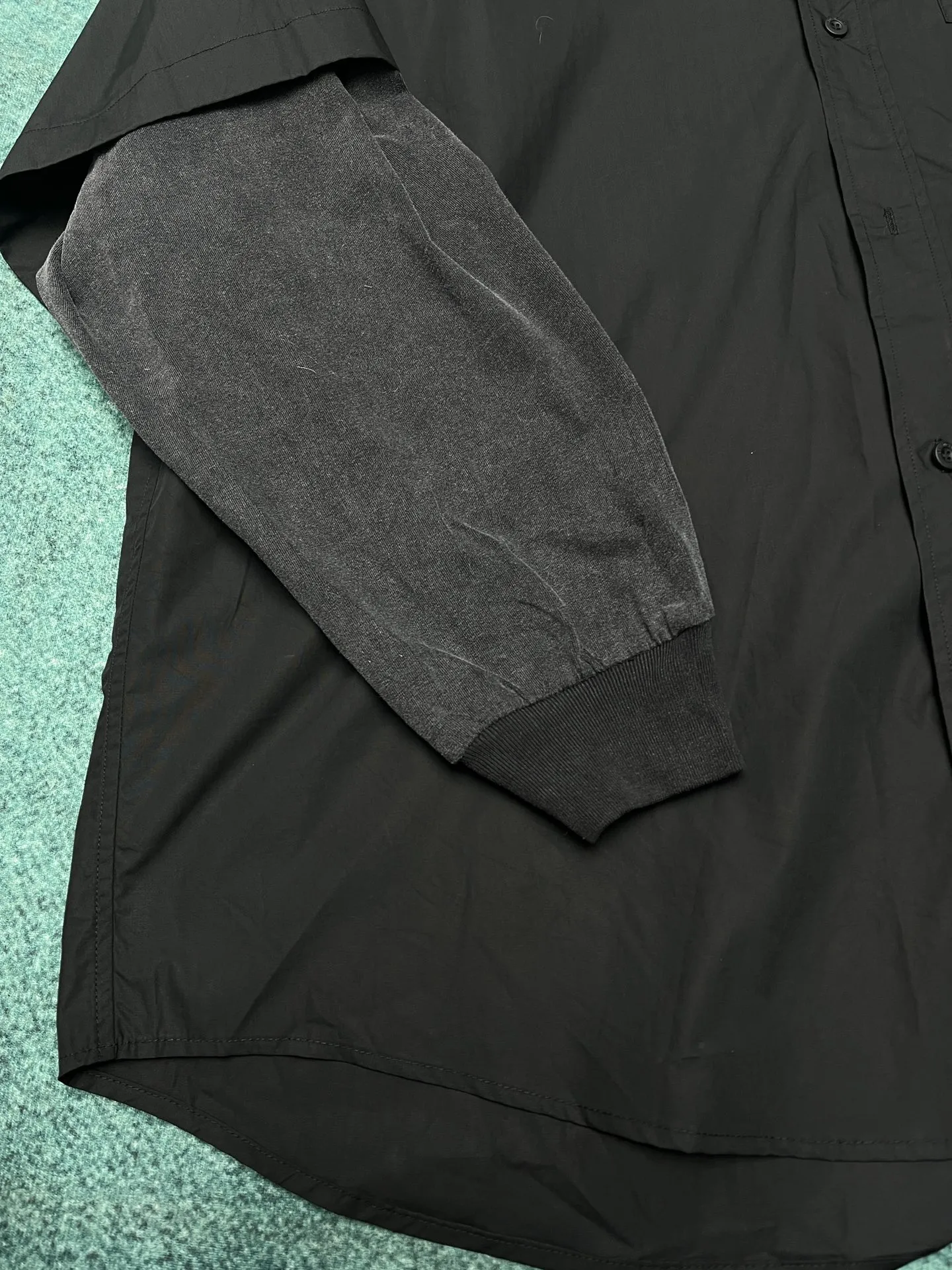 バルメイン新作黒カウボーイシャツコート - 画像 (7)