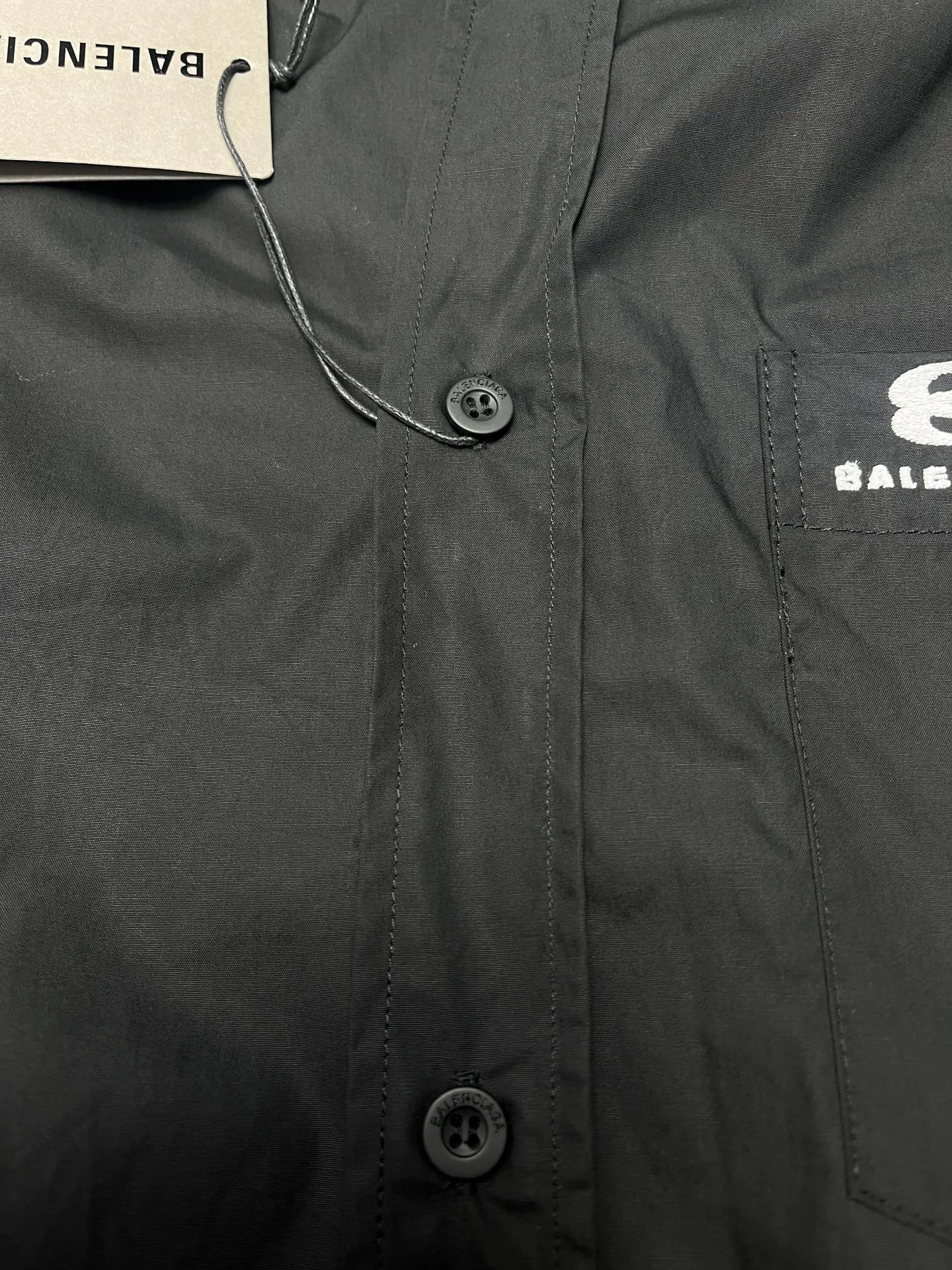 バルメイン新作黒カウボーイシャツコート - 画像 (9)
