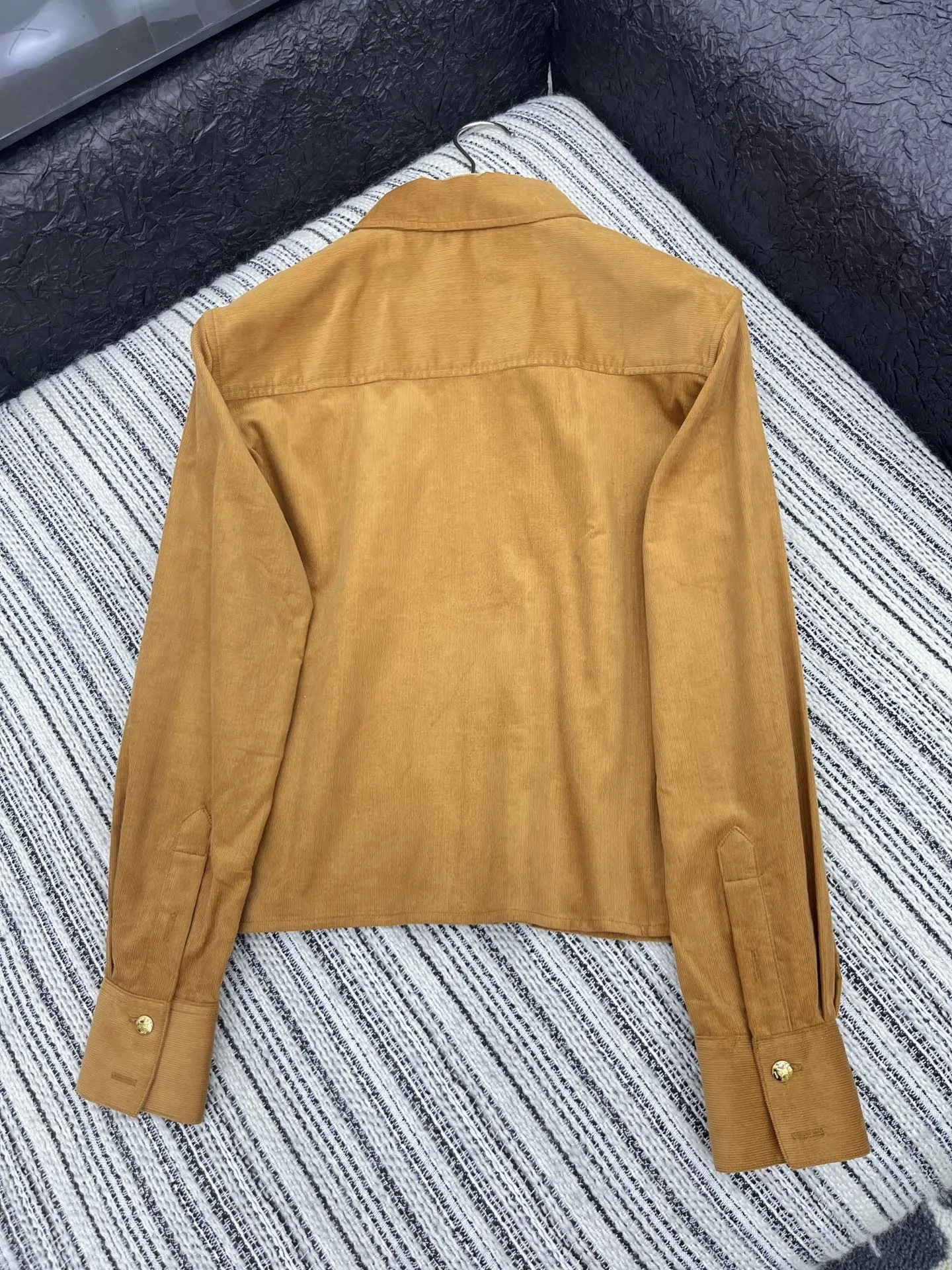 Celi*新作茶色コーデュロイカウボーイシャツ - 画像 (7)