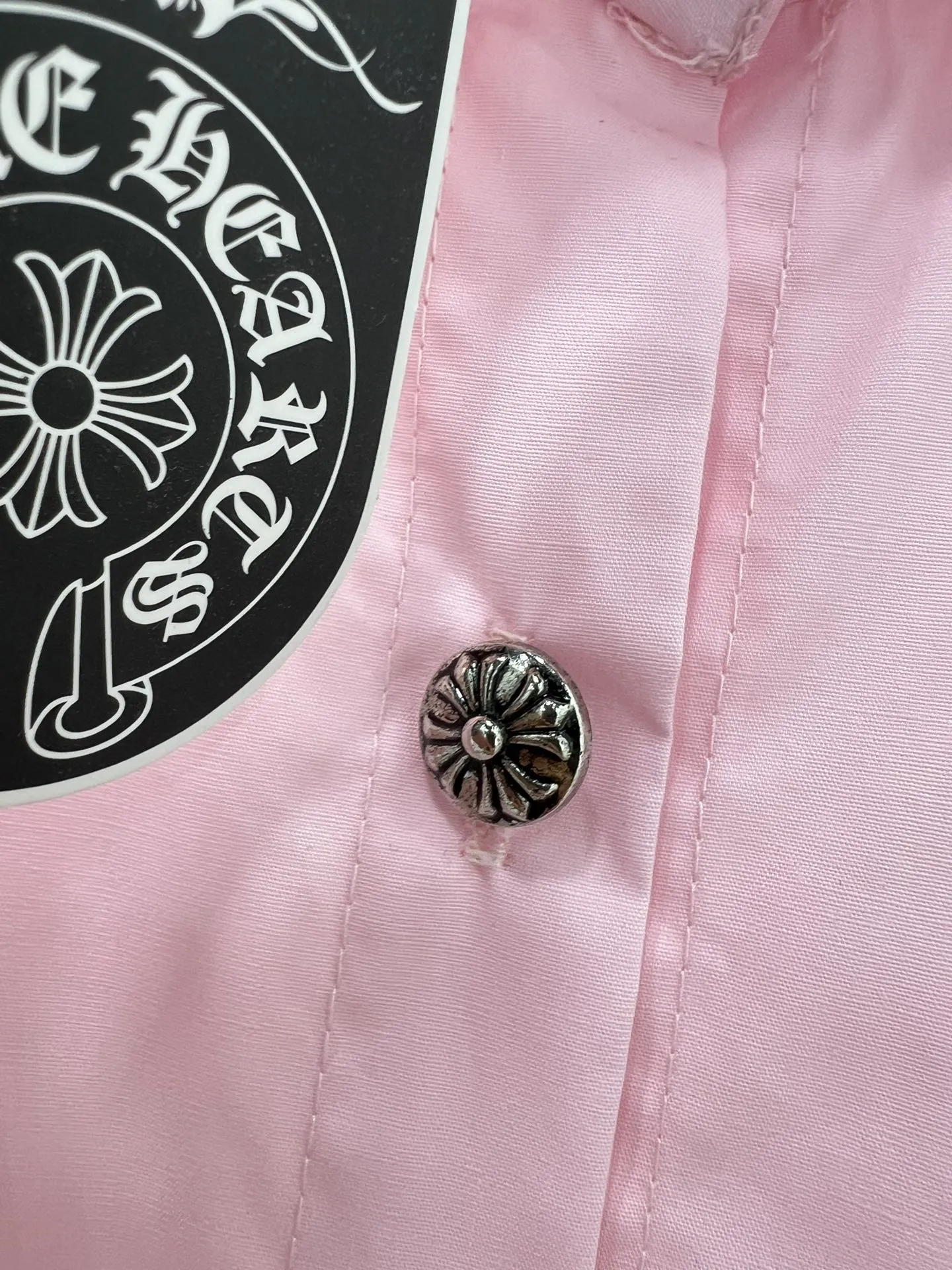 chrome hearts新作ピンクカウボーイ刺繍シャツ - 画像 (4)