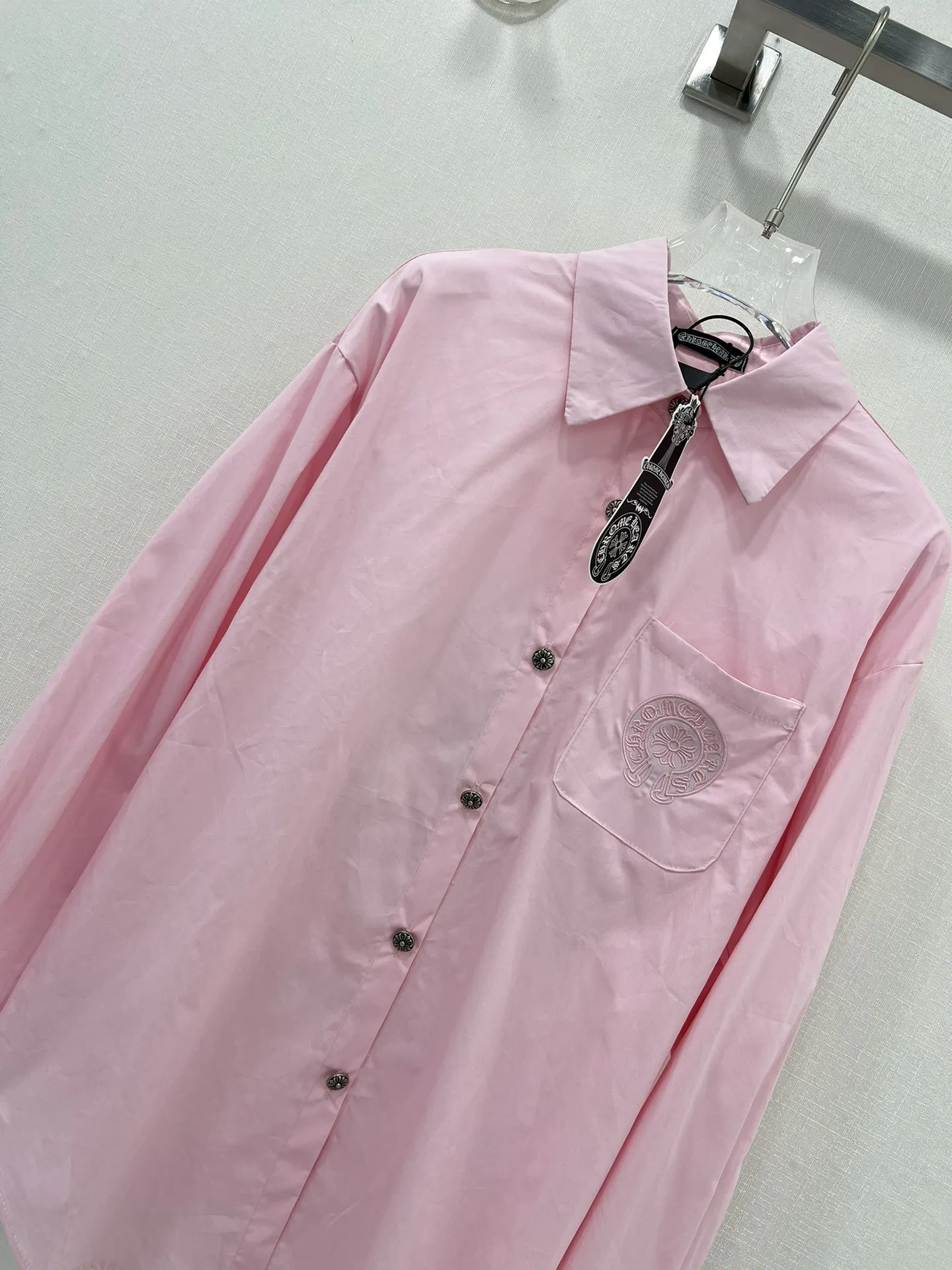 chrome hearts新作ピンクカウボーイ刺繍シャツ - 画像 (5)