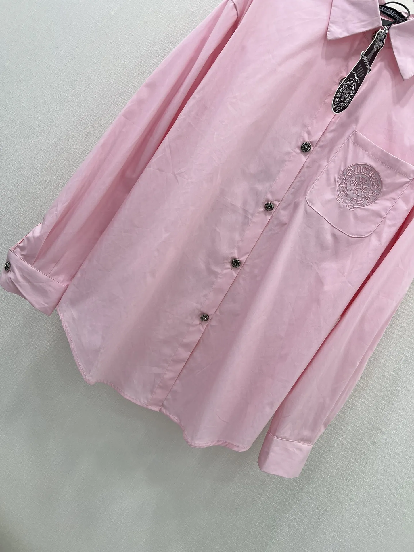 chrome hearts新作ピンクカウボーイ刺繍シャツ - 画像 (6)