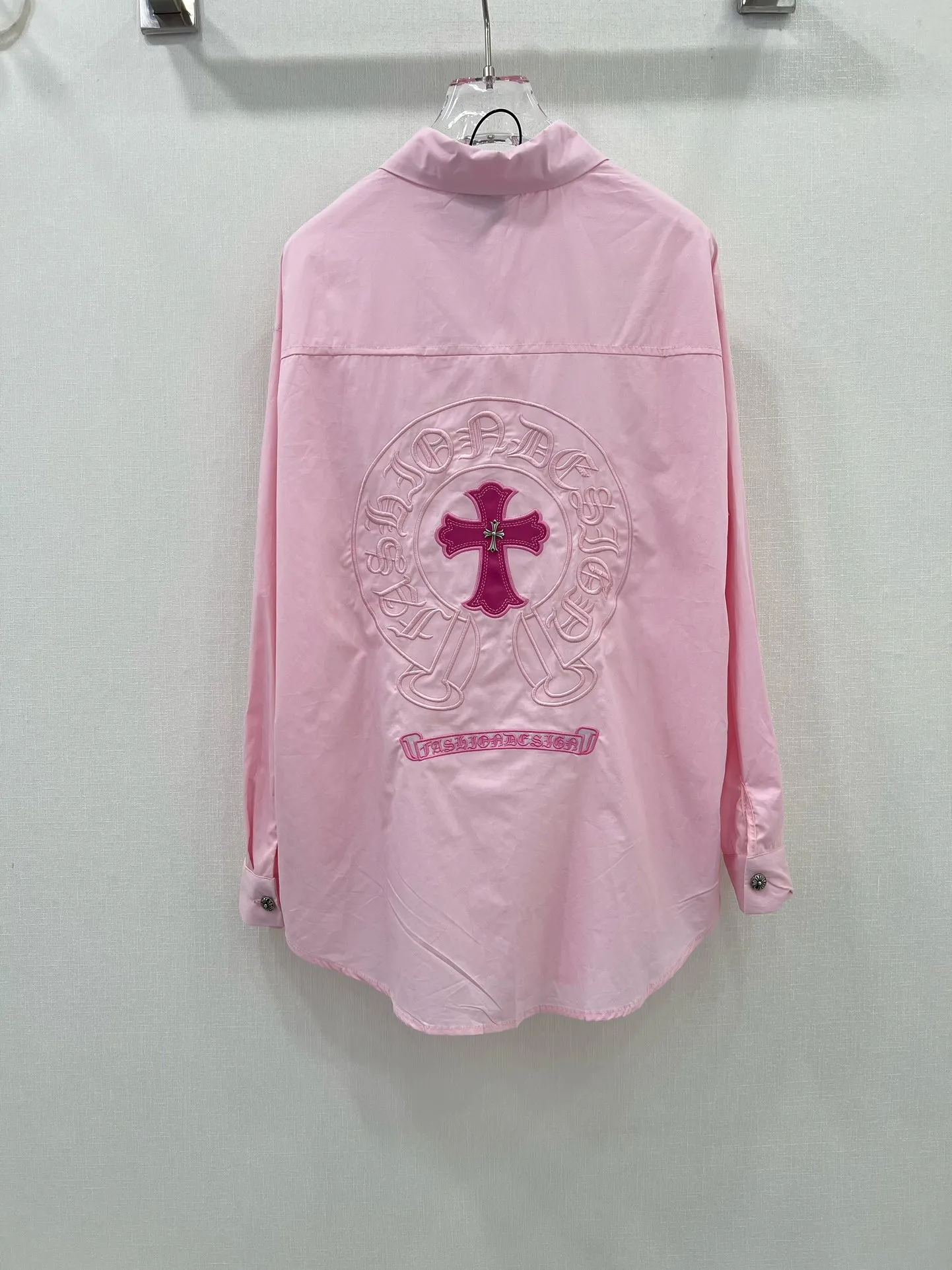 chrome hearts新作ピンクカウボーイ刺繍シャツ - 画像 (9)