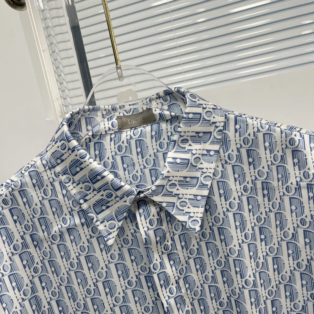 ディオール新作青ジャカード長袖シャツ - 画像 (9)