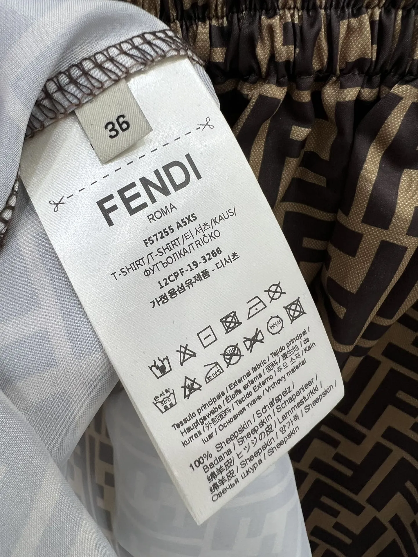 FENDI新作青アルファベットシャツドレス - 画像 (8)