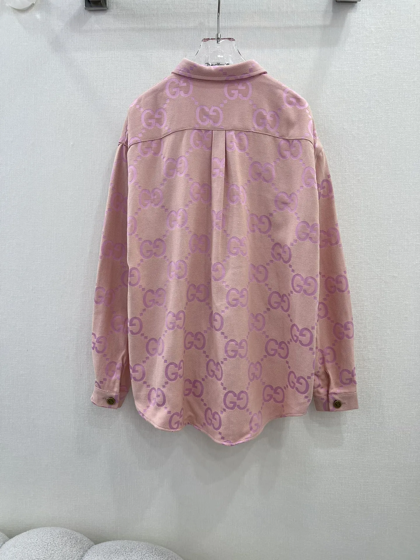 GUCCI新作バービーピンクジャカードシャツ - 画像 (9)