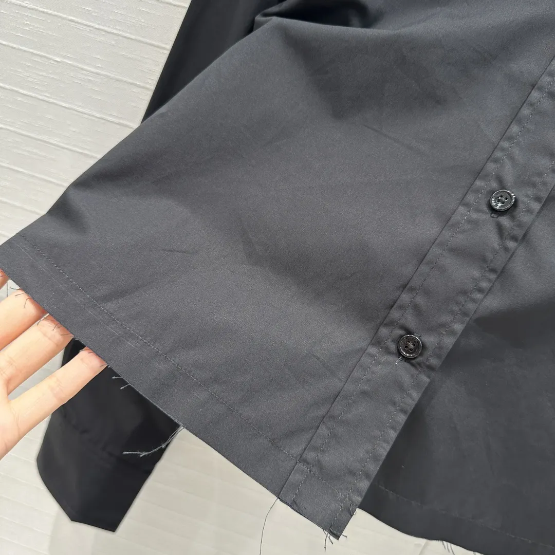 ロエベ新作黒カウボーイ刺繍シャツ - 画像 (7)