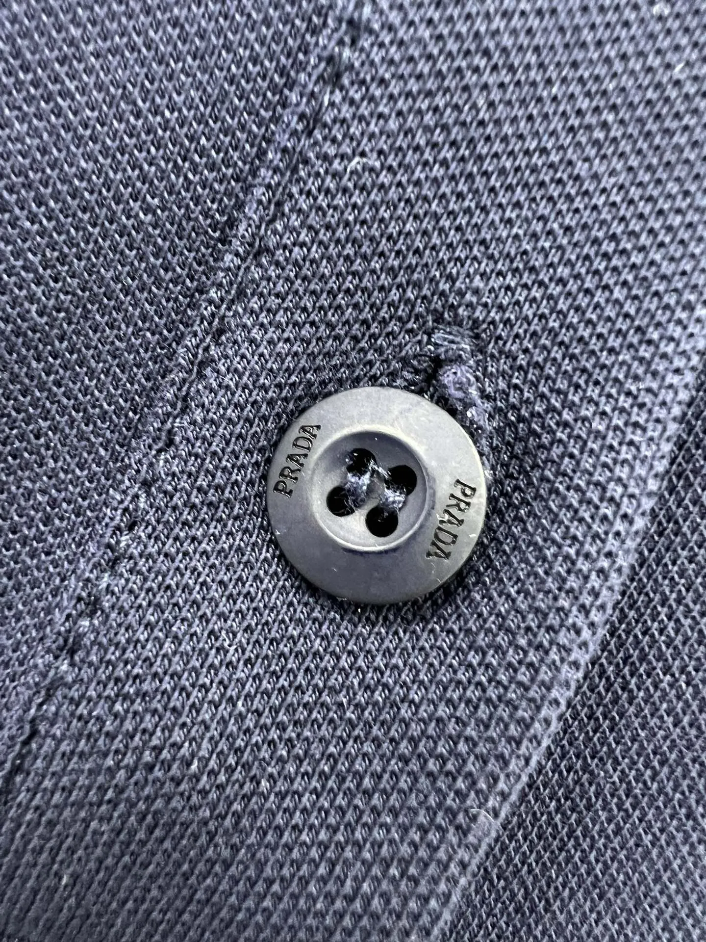 PRADA 2024春新作ネイビーポロドレス - 画像 (6)