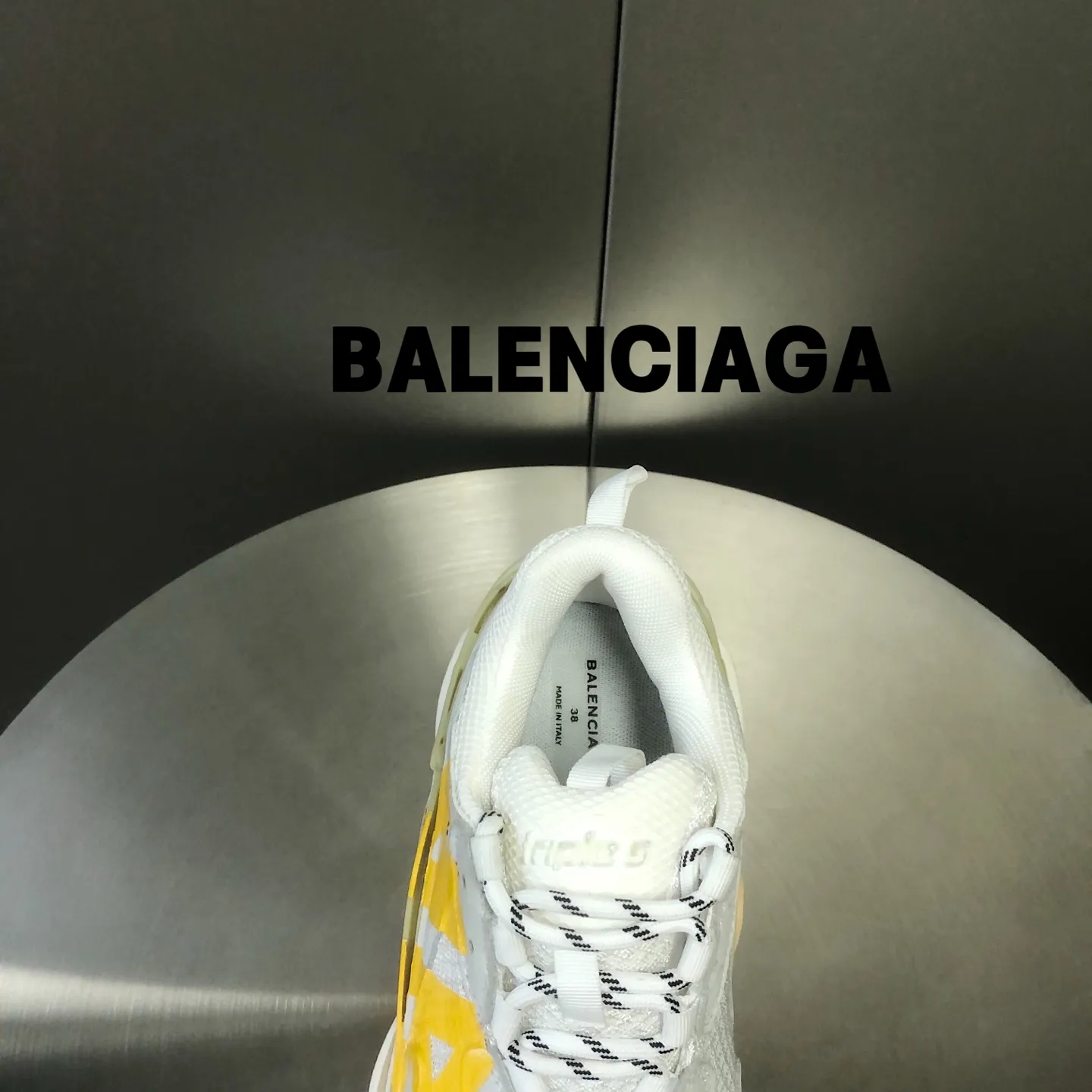 Balenciaga Triple S ホワイトイエロー老舗靴 - 画像 (8)