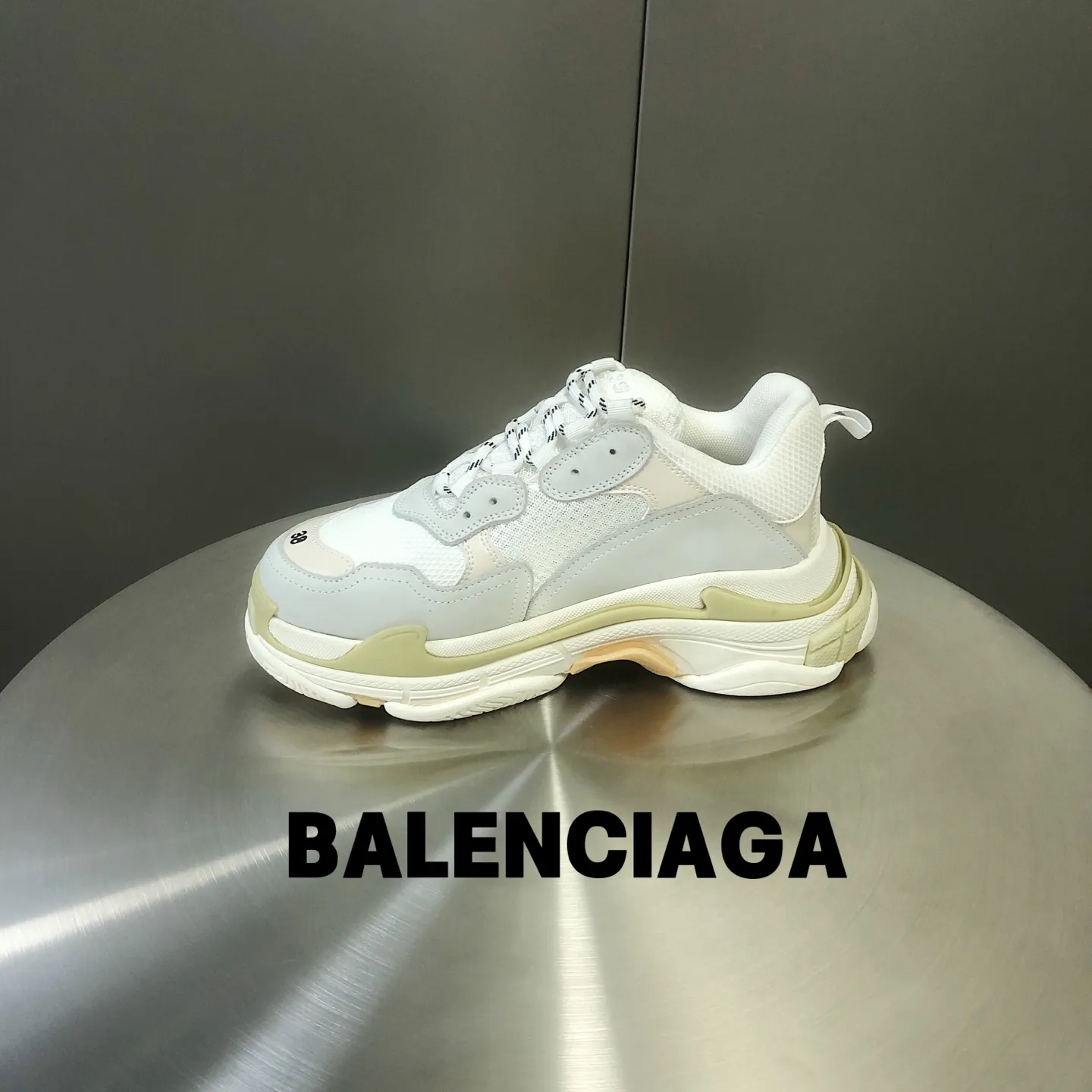 Balenciaga Triple S ホワイトイエロー老舗靴 - 画像 (9)