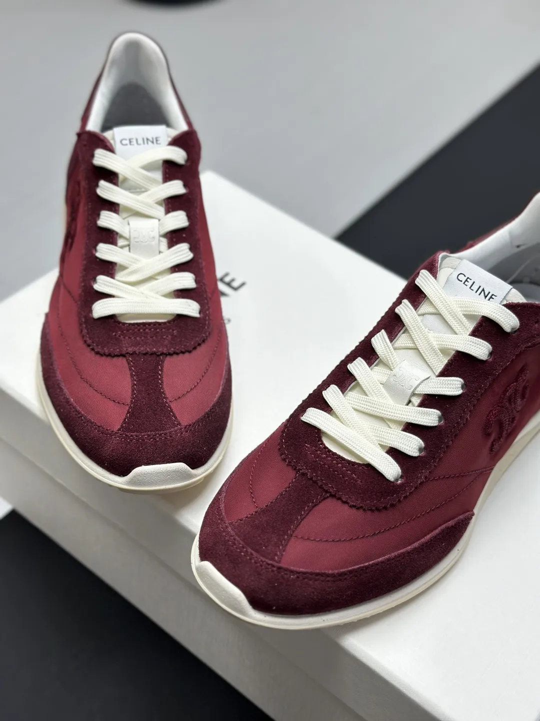 CELINEセリーヌレッドRacerスニーカー25春夏 - 画像 (6)