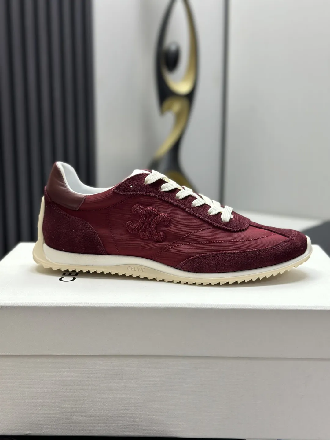 CELINEセリーヌレッドRacerスニーカー25春夏 - 画像 (10)