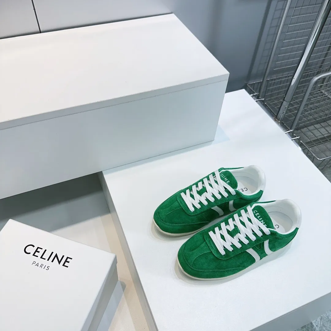 CELINE 2025SS グリーン ケルンゲートスニーカー - 画像 (5)