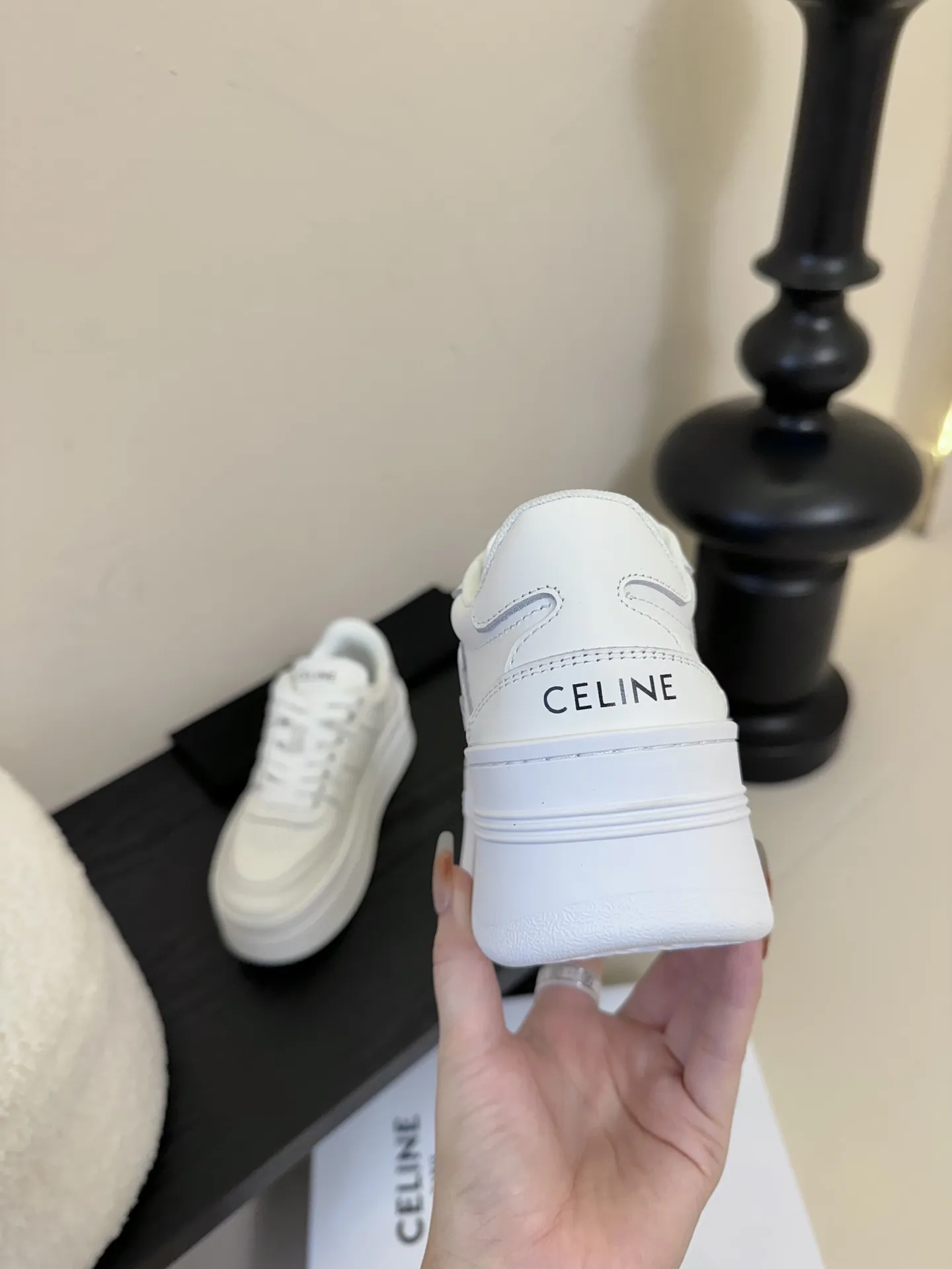 CELINE RUNNER CR-03 ホワイト スニーカー 2025春夏 - 画像 (7)