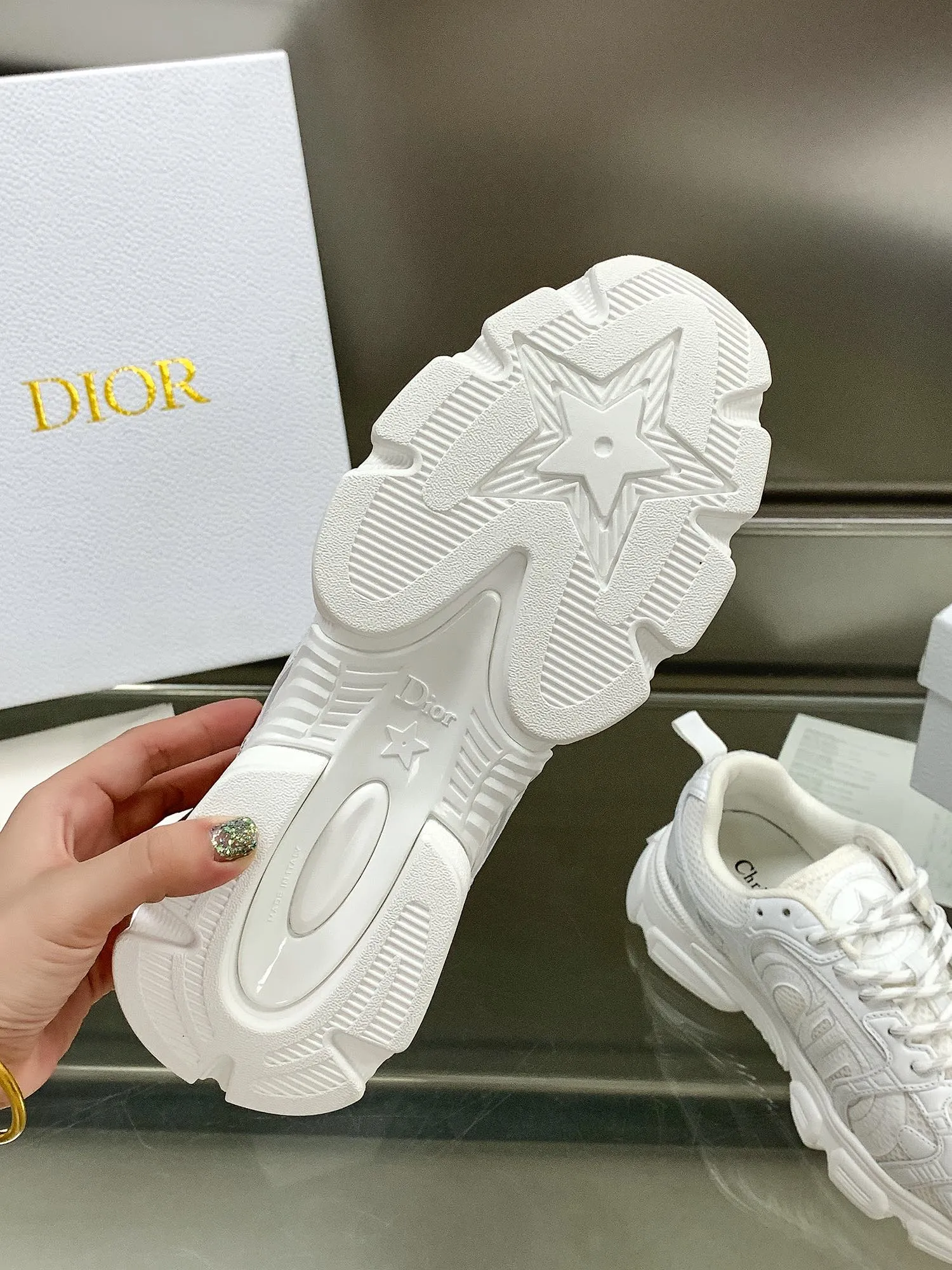 Christian Dior 白 Chronoスニーカー - 画像 (9)