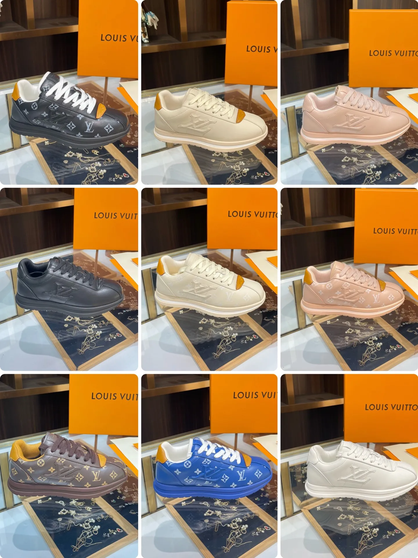 Louis Vuitton 2025SS ホワイト レザースニーカー - 画像 (10)