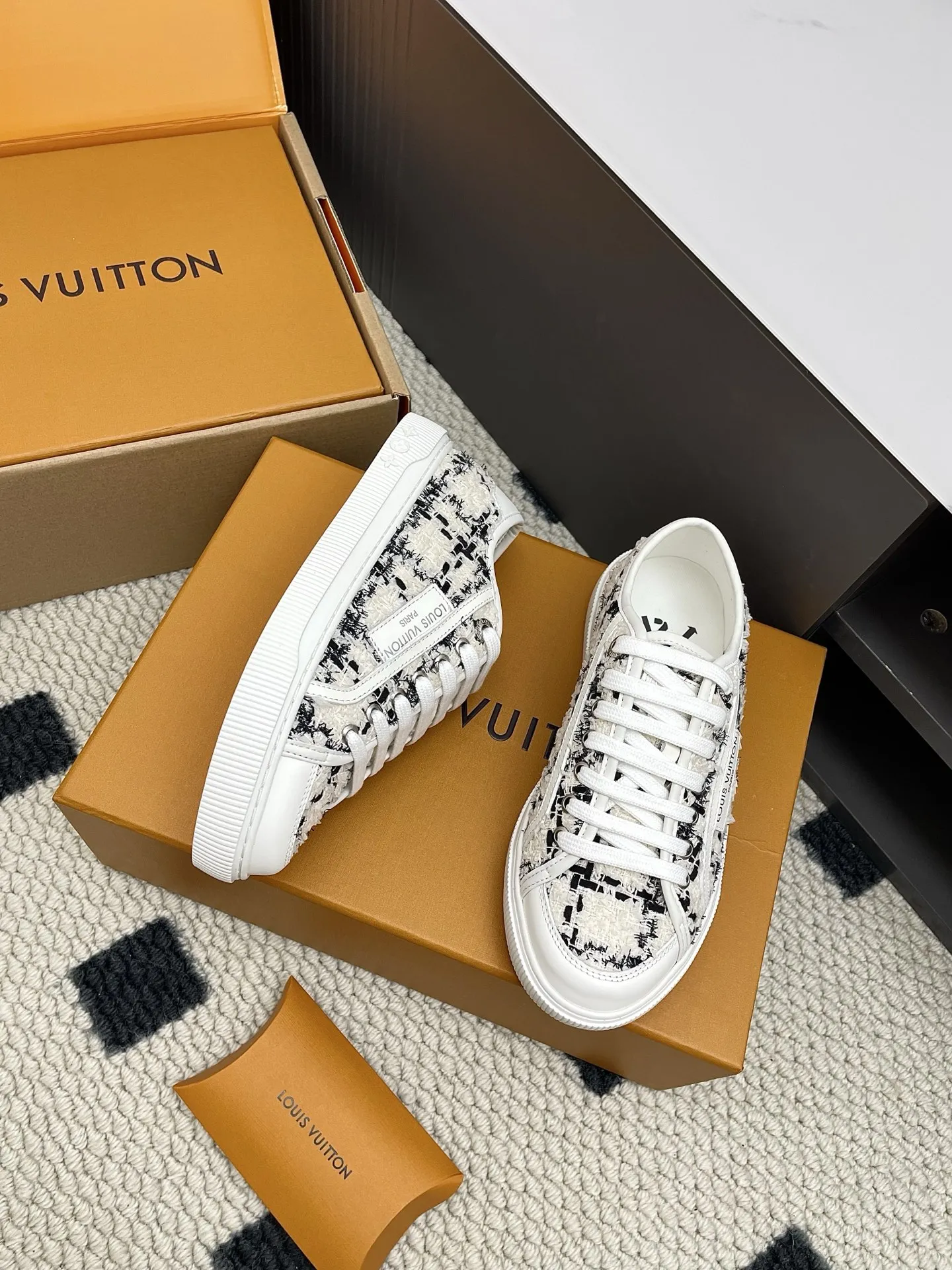 ルイヴィトン Lagoon 白 厚底スニーカー - 画像 (7)