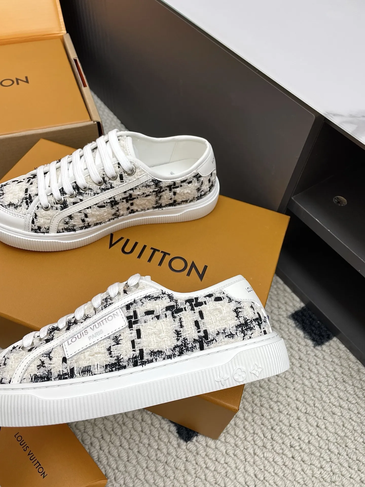 ルイヴィトン Lagoon 白 厚底スニーカー - 画像 (9)