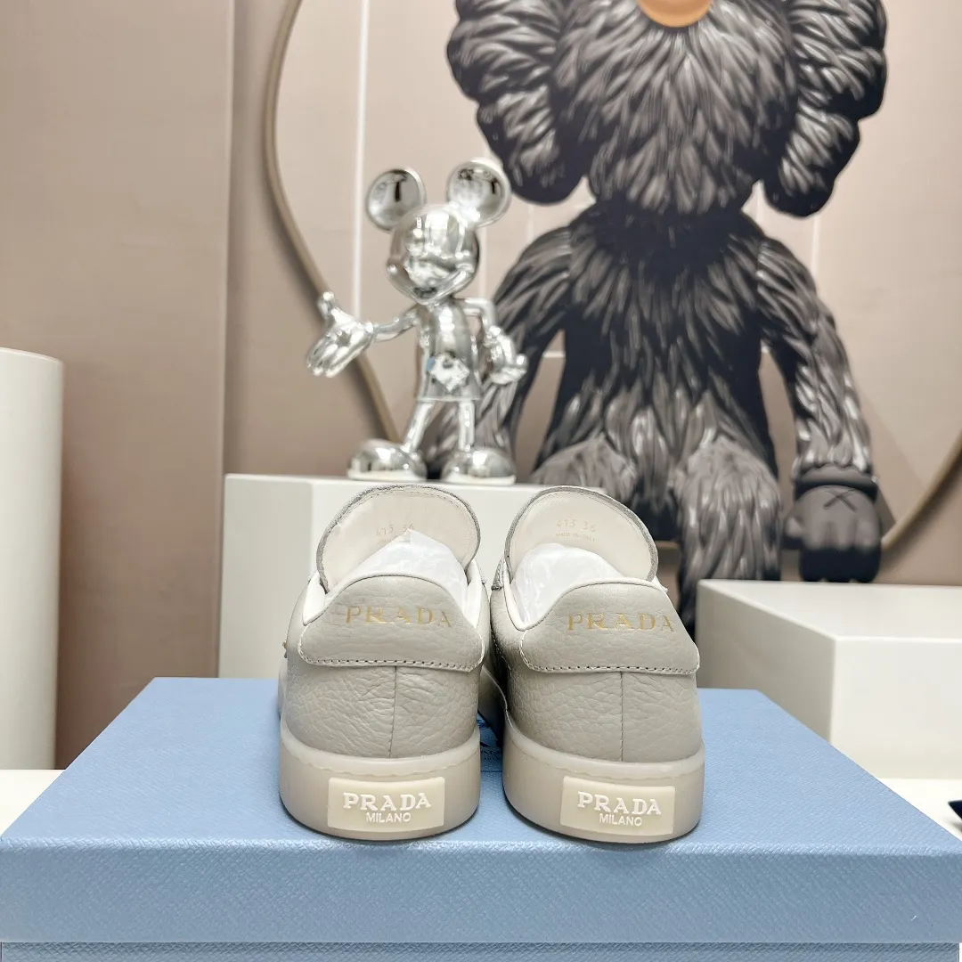 PRADA プラダ グレー 三角標休閒鞋 2024春季 - 画像 (9)