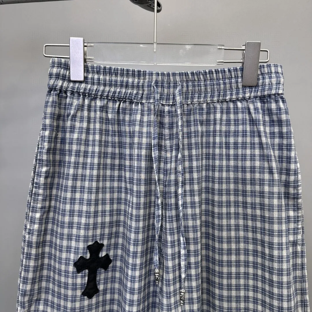 Chrome Hearts グレー格子柄カジュアルパンツ - 画像 (8)