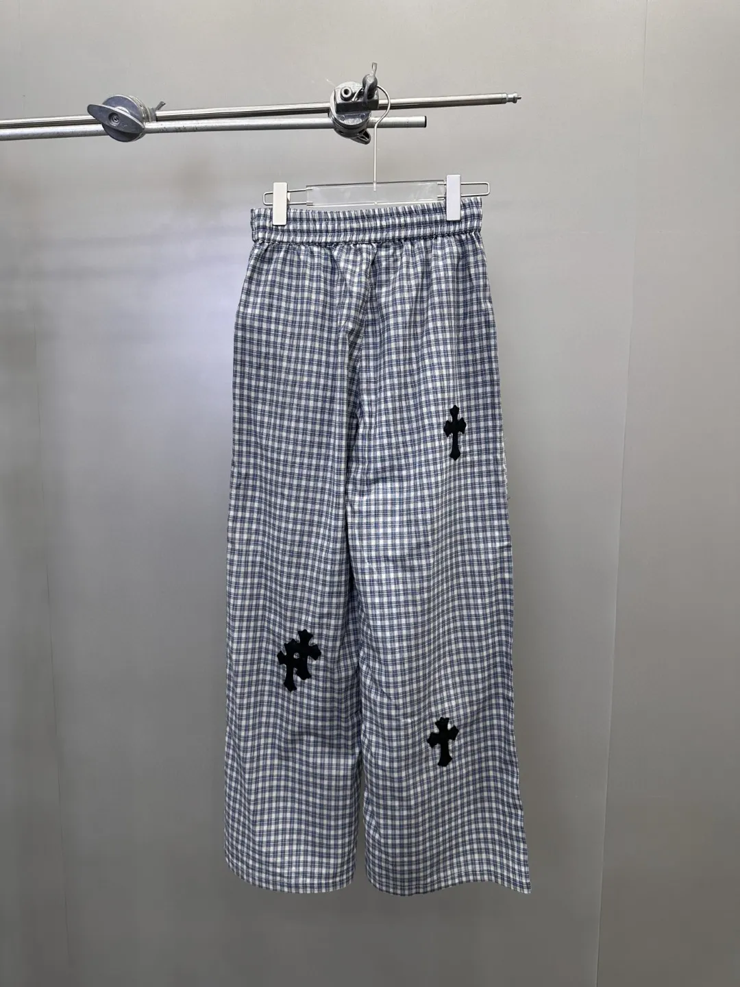 Chrome Hearts グレー格子柄カジュアルパンツ - 画像 (9)