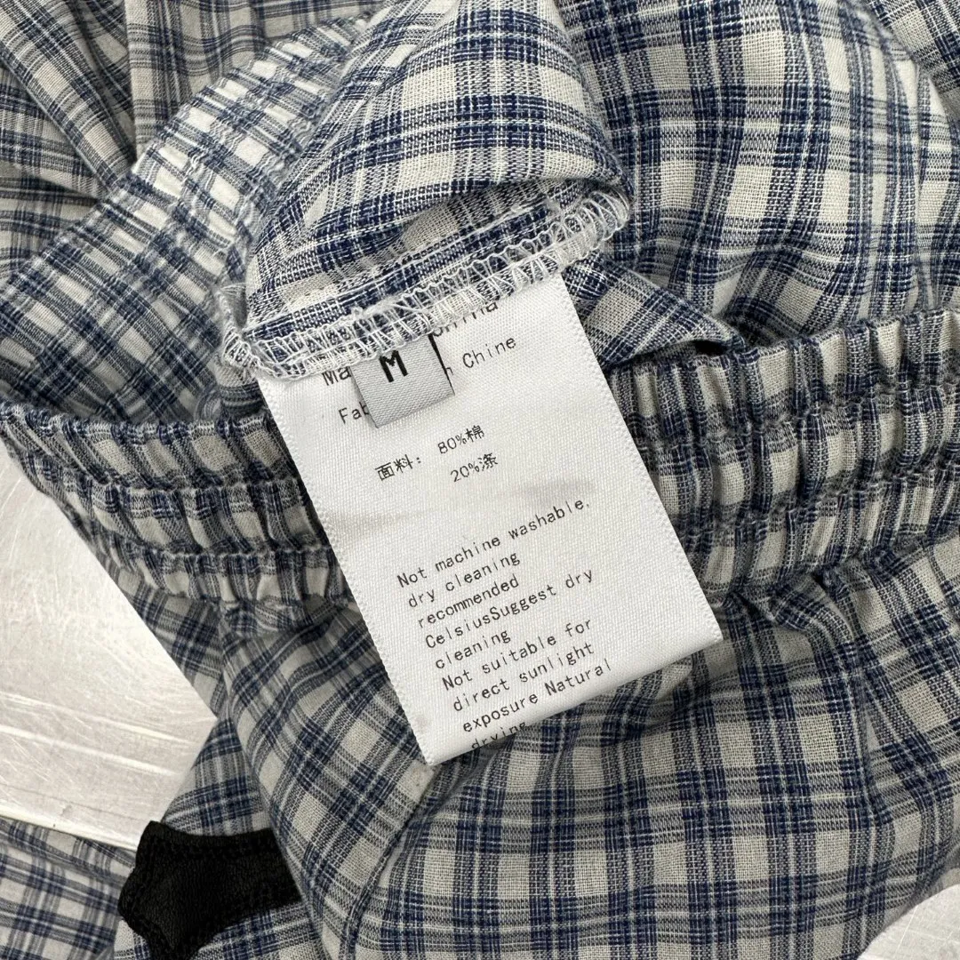 Chrome Hearts グレー格子柄カジュアルパンツ - 画像 (10)