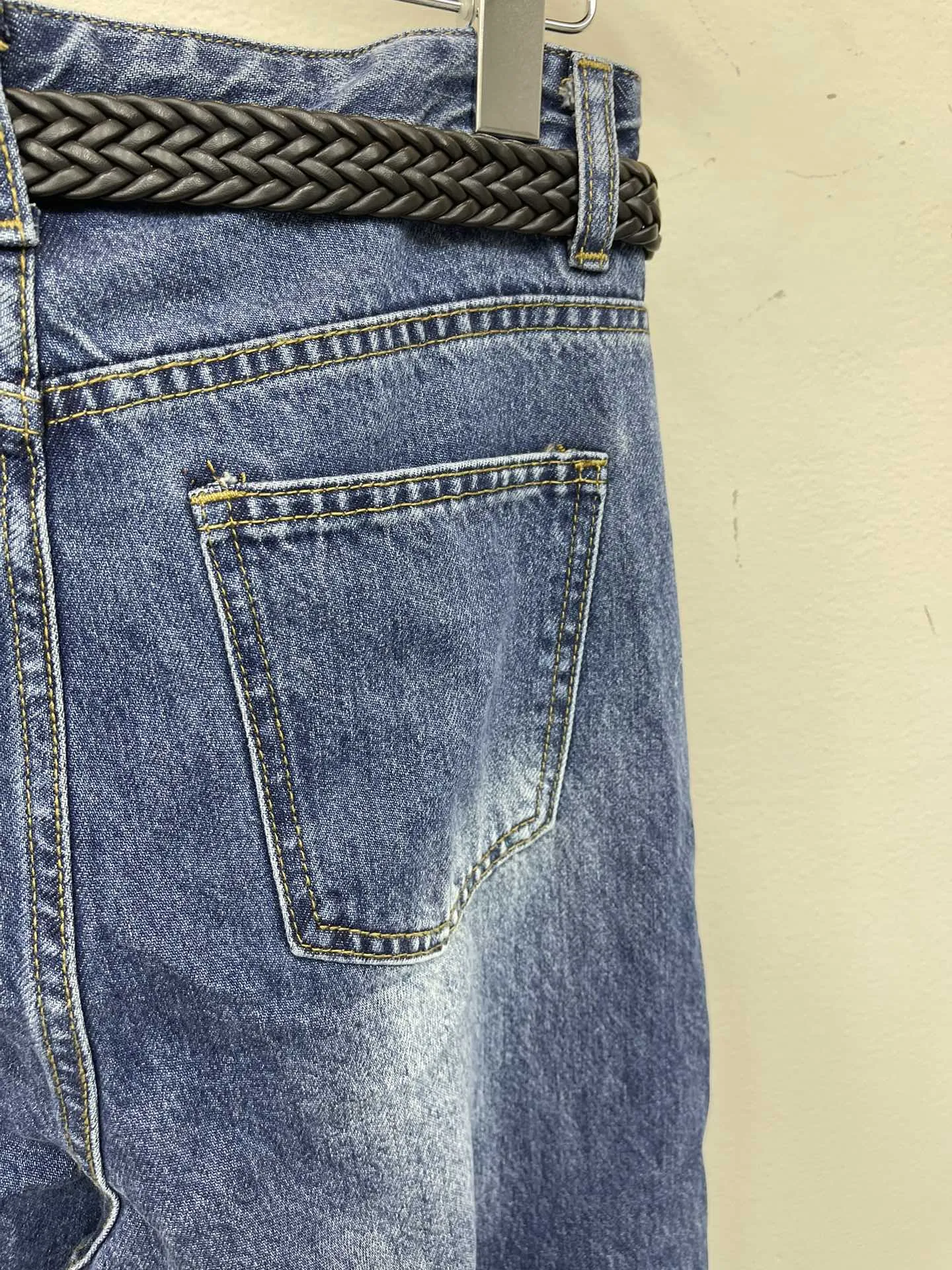 Chrome Hearts カラフルクロスデニムスカート ブルー - 画像 (9)