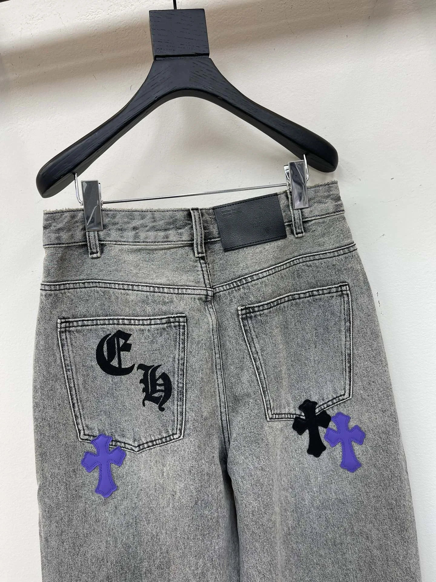 Chrome Hearts クロス柄デニムパンツ グレー - 画像 (7)